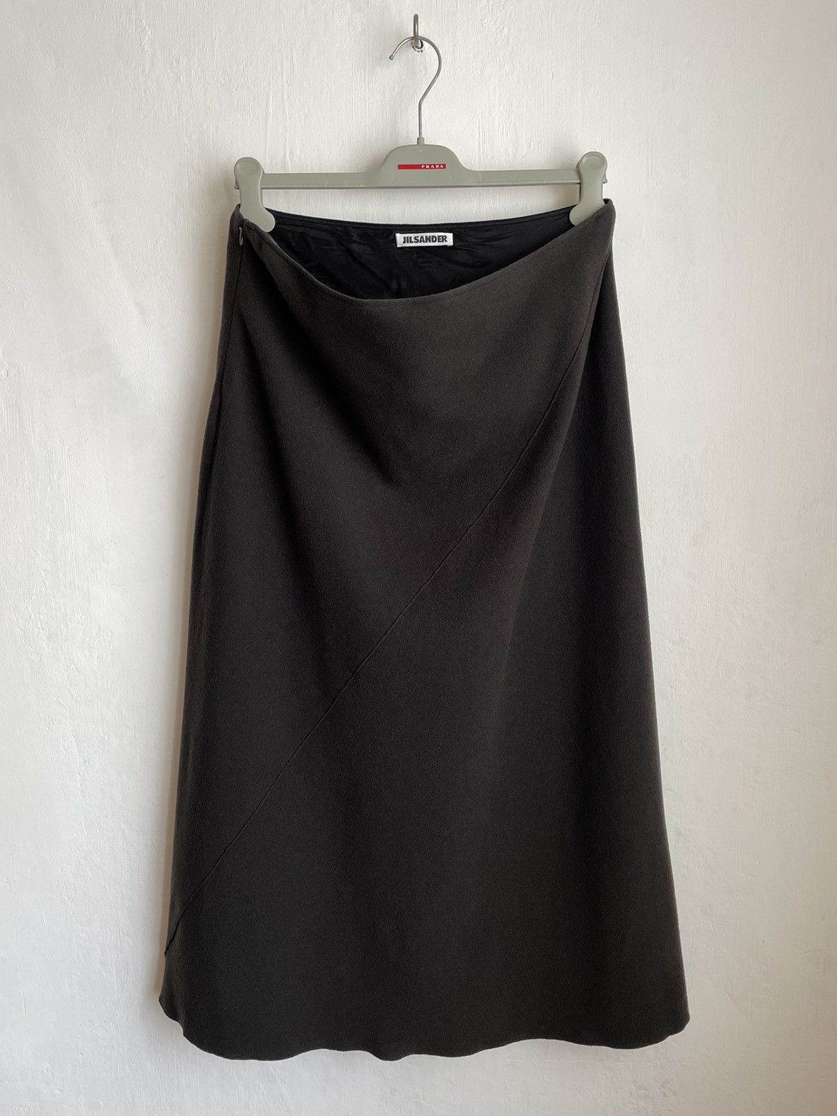 Jil Sander Jil Sander Long Skirt M/L Cashmere Wool Blend Made in Italy Size 28" / US 6 / IT 42 - 1 Thumbnail