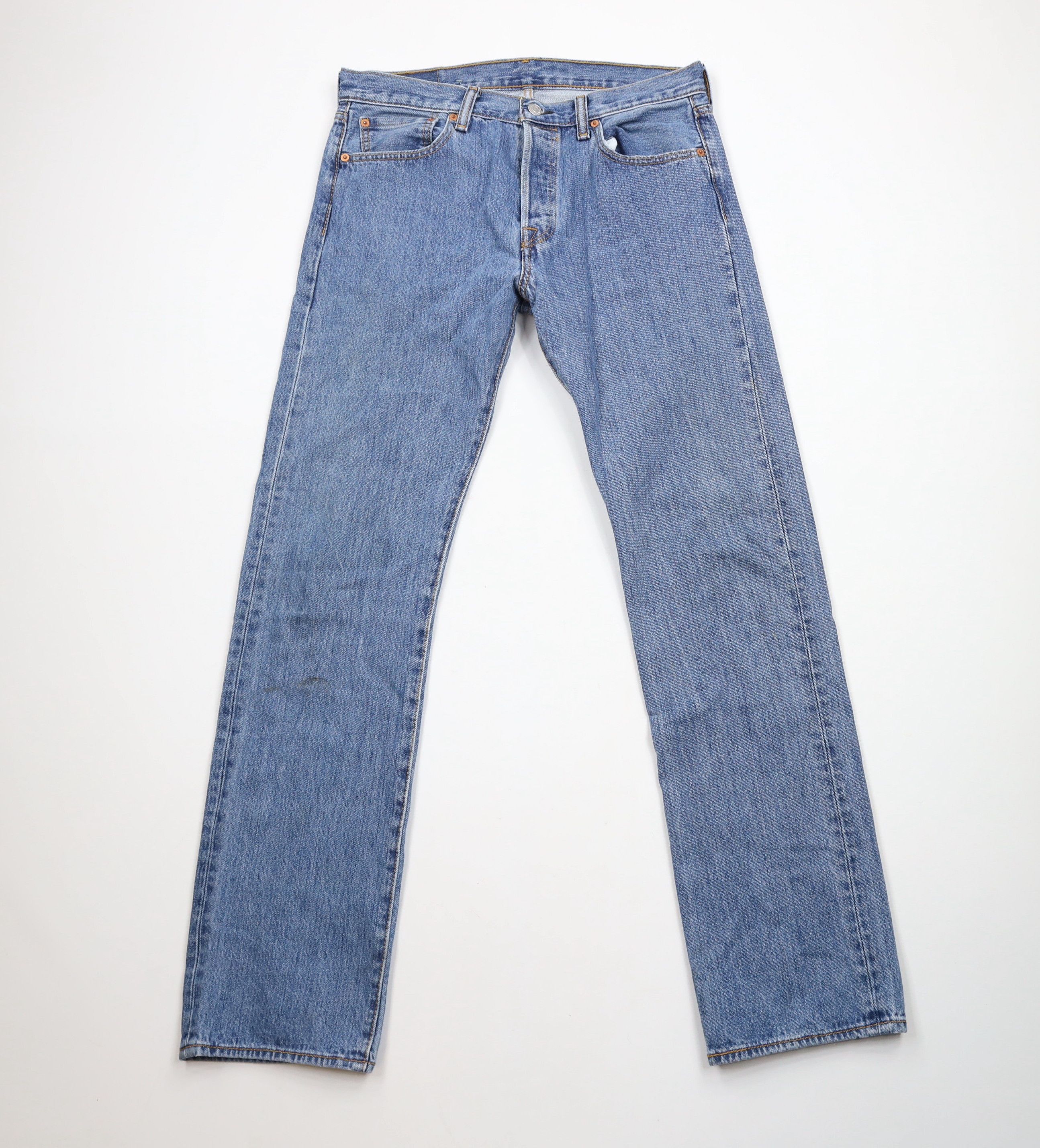 Levi's × Vintage Vintage Y2K Levis 501xx Button Fly Original Fit Denim Jeans Size US 32 / EU 48 - 1 Thumbnail