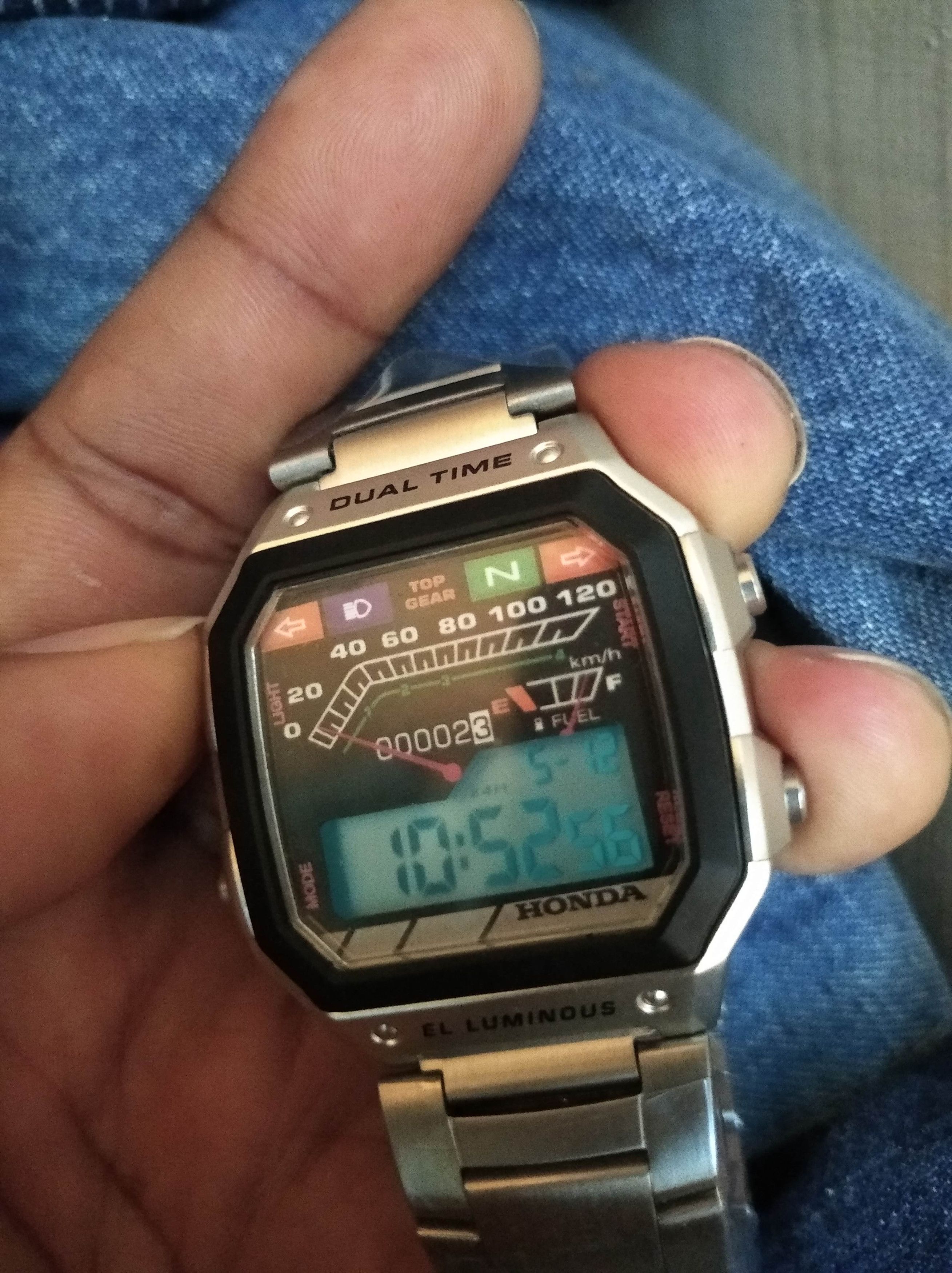 Honda Honda screen meter motorcycle Ex5 skmei digital watch Size ONE SIZE - 3 Thumbnail