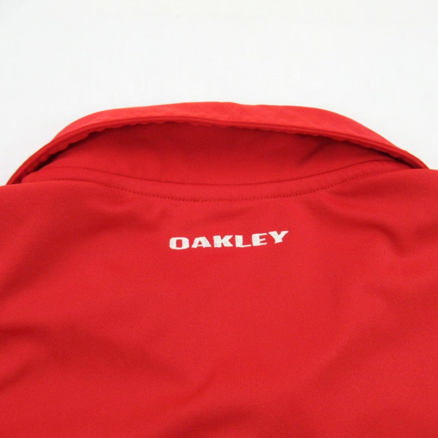 Oakley Oakley Polo Shirt Red Mens Medium Short Sleeve Performance Golf Lightweight Polo Shirt Size US M / EU 48-50 / 2 - 5 Thumbnail