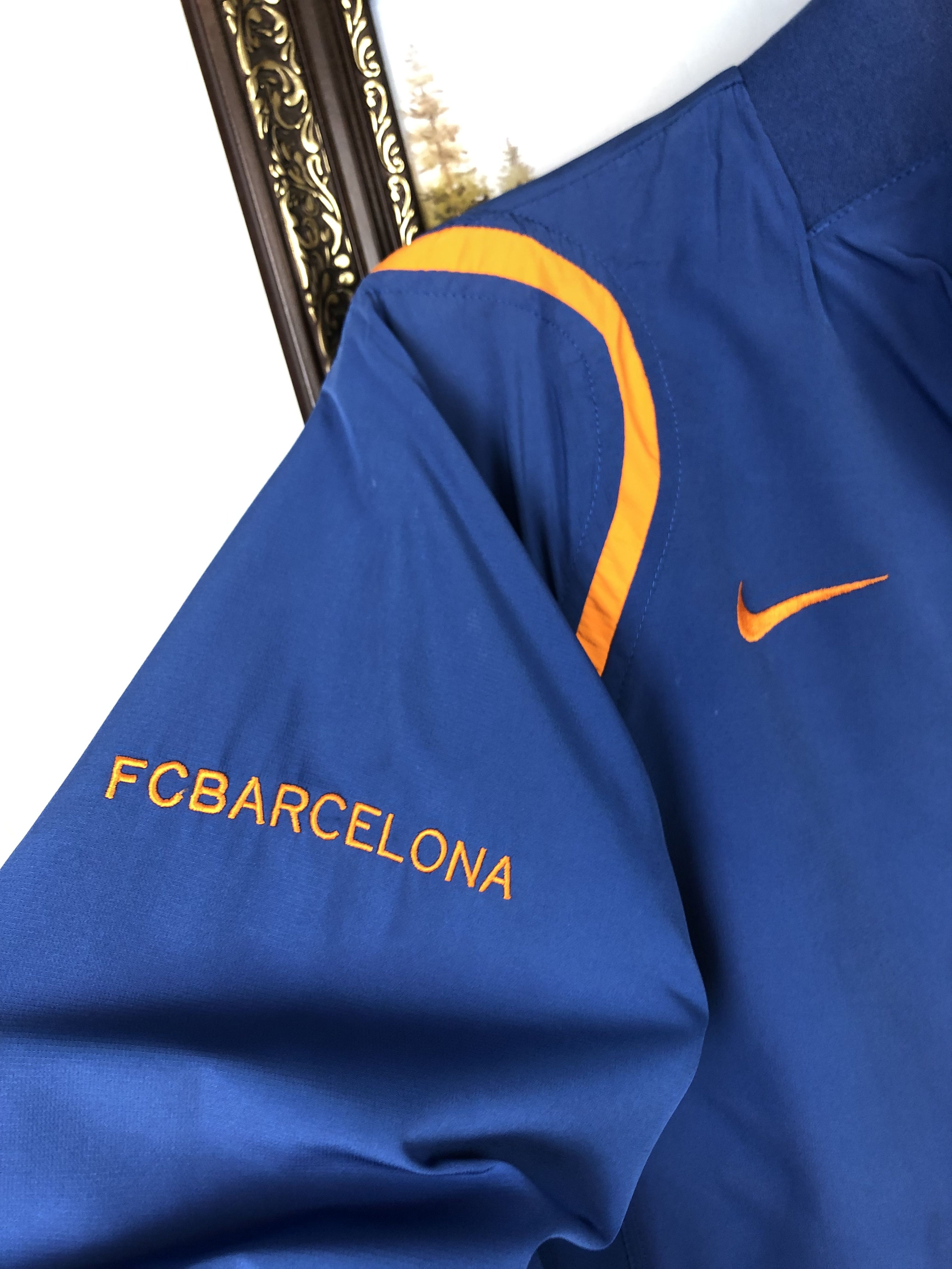 Nike Vintage Nike FC Barcelona Football Jacket Soccer Track Size US S / EU 44-46 / 1 - 4 Thumbnail