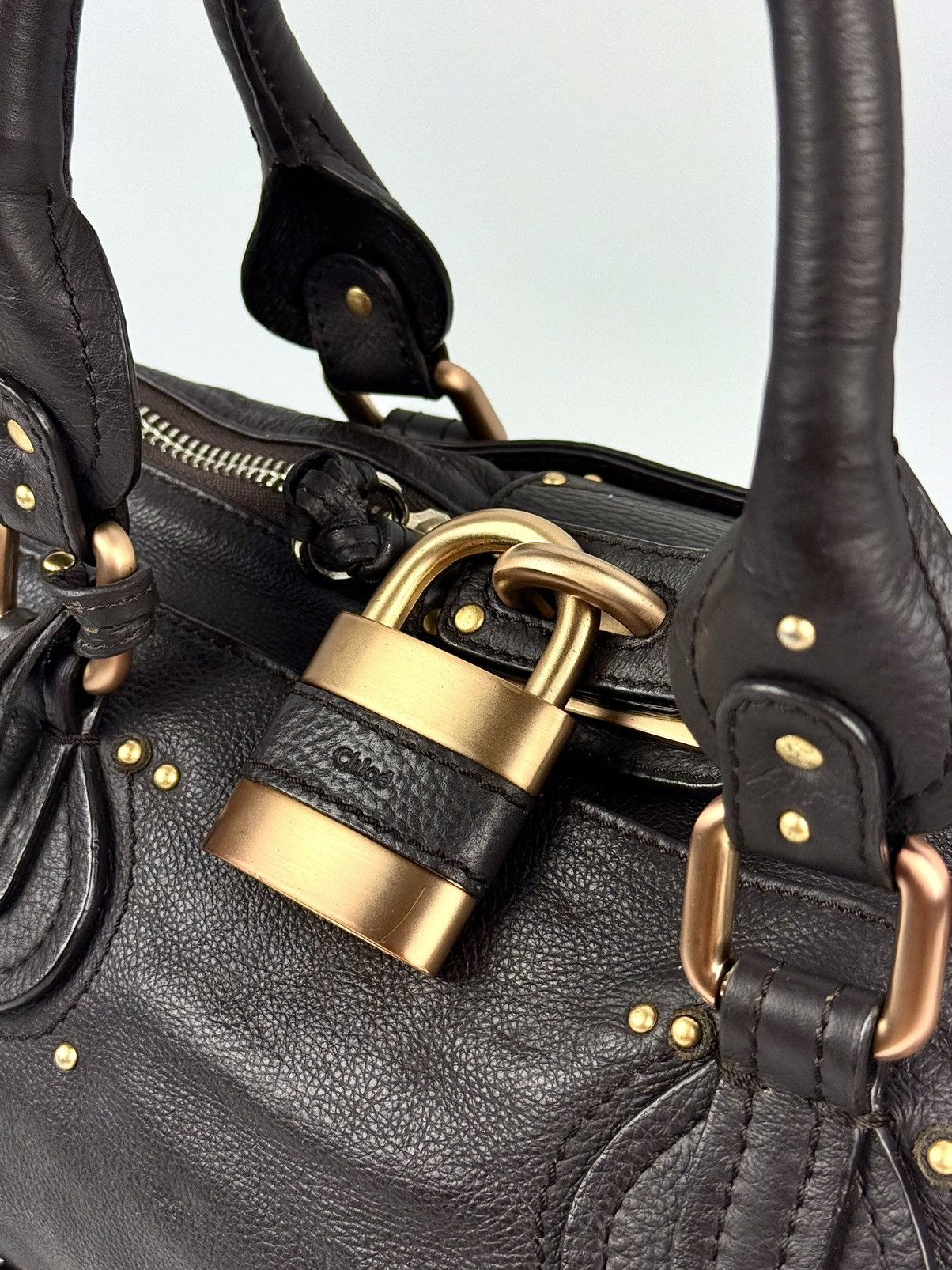 Chloe Chloe - Phoebe Philo - 2005 - Dark Chocolate - Paddington Size ONE SIZE - 4 Thumbnail