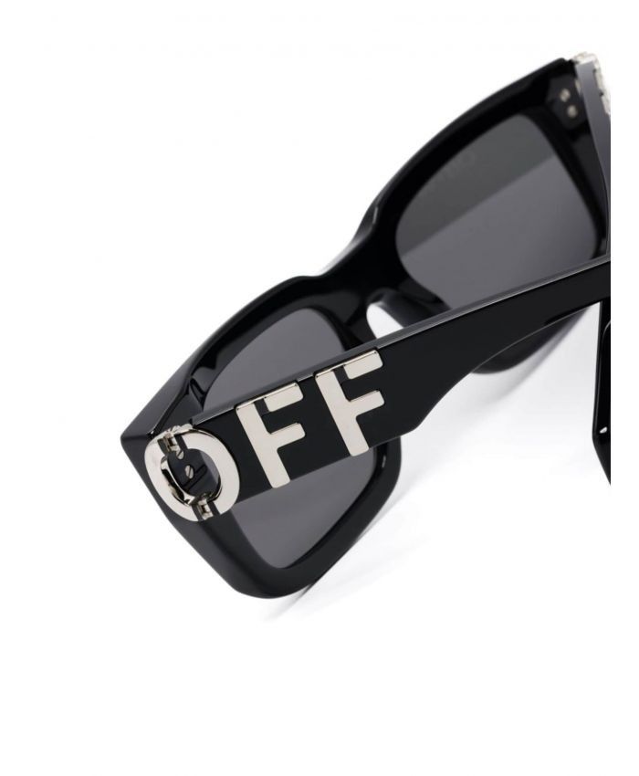 Off-White NEW OFF-WHITE OERI125S24PLA0011007 Hays Black Size ONE SIZE - 3 Thumbnail