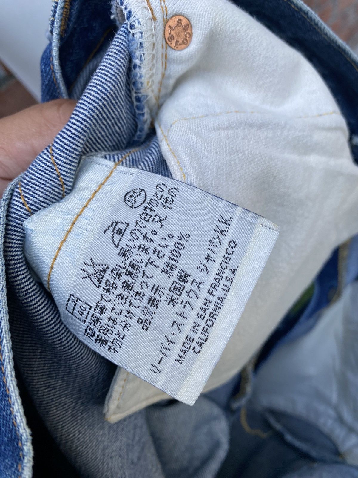 Levi's Vintage Clothing W32x30 Vintage levi's 501xx redline distressed dirt made USA Size US 32 / EU 48 - 9 Thumbnail
