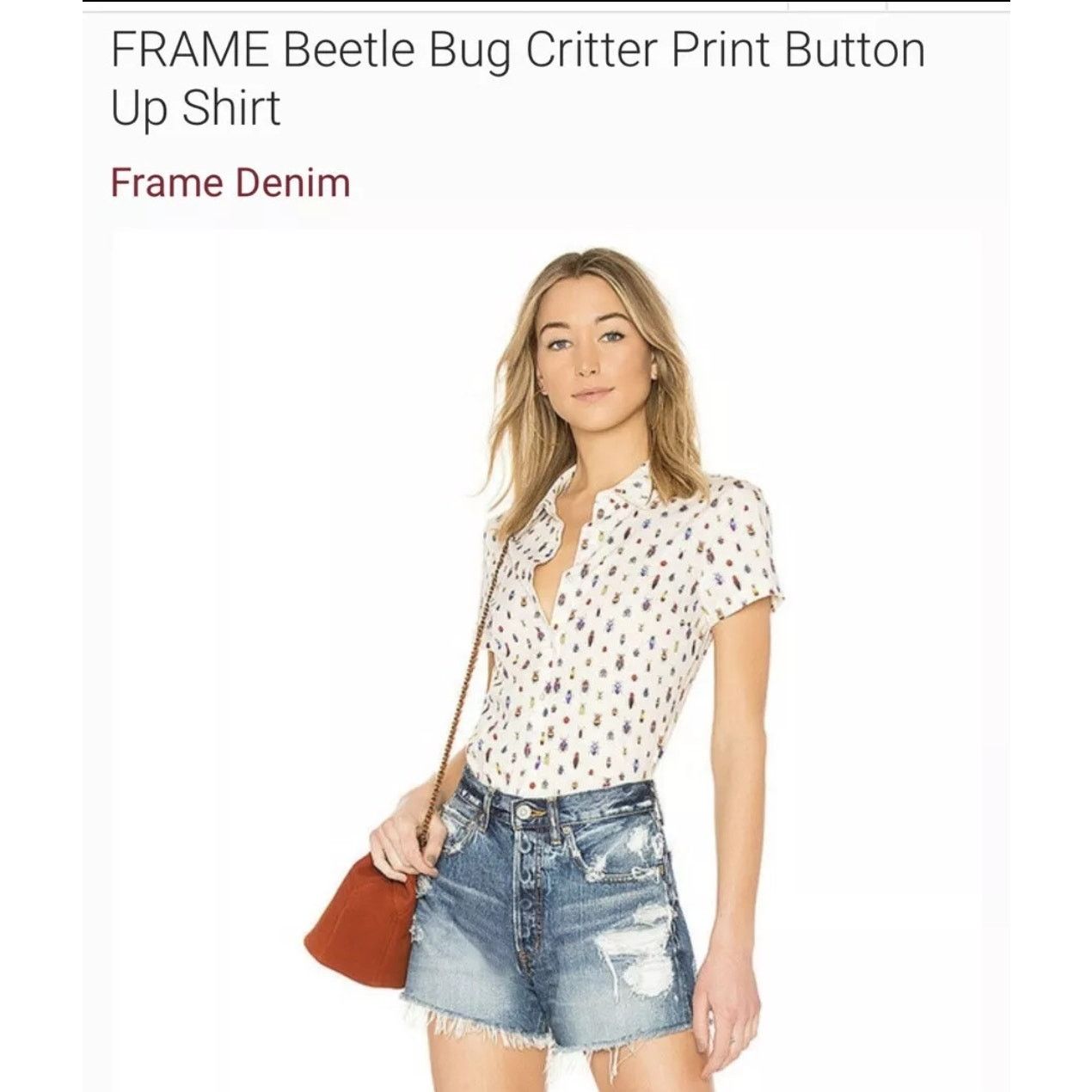 Frame Frame Little Critter Shirt size XS Size XS / US 0-2 / IT 36-38 - 1 Thumbnail