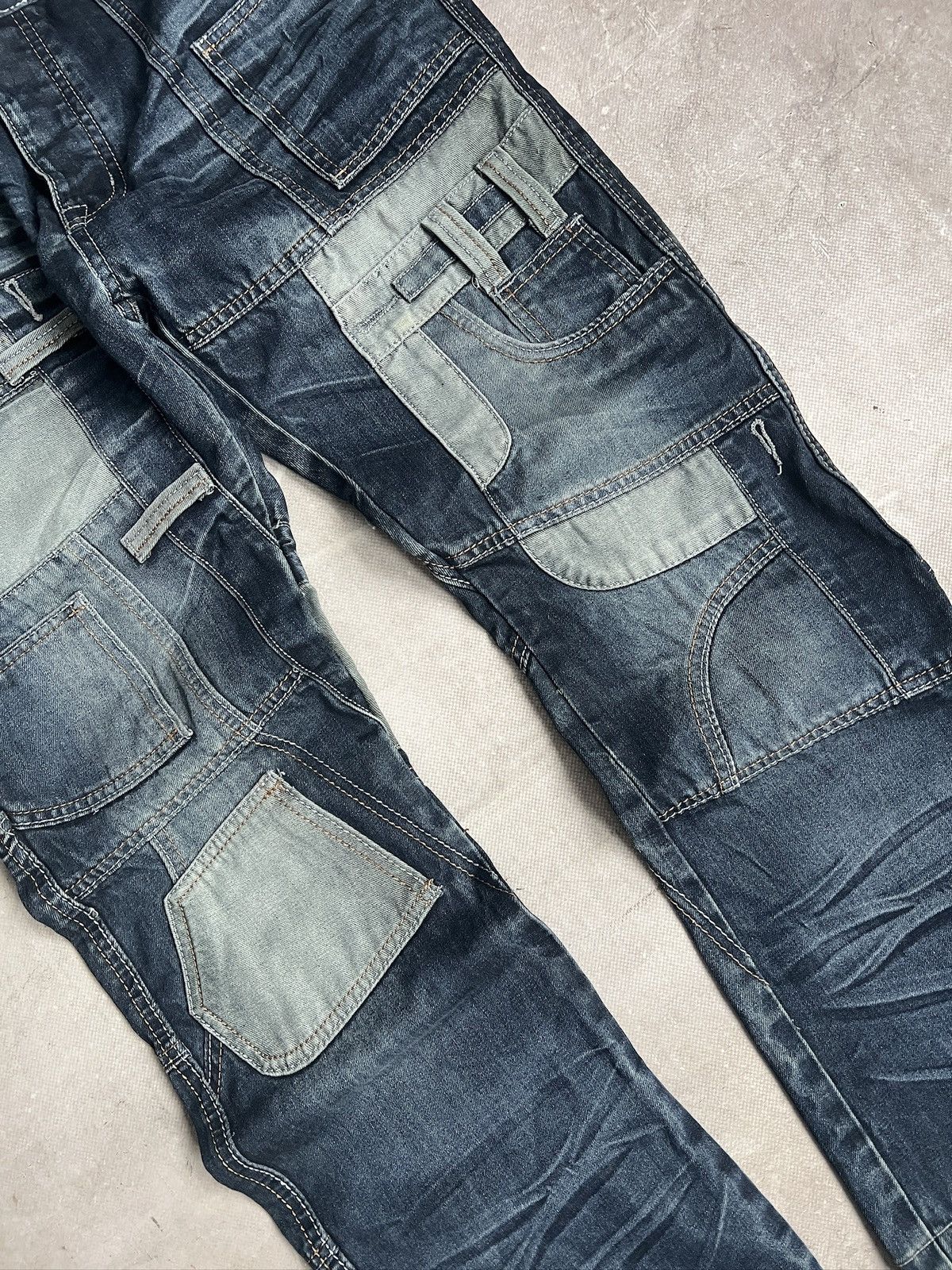 Junya Watanabe Deconstructed Japanese distressed jeans y2k style archive Size US 33 - 3 Thumbnail