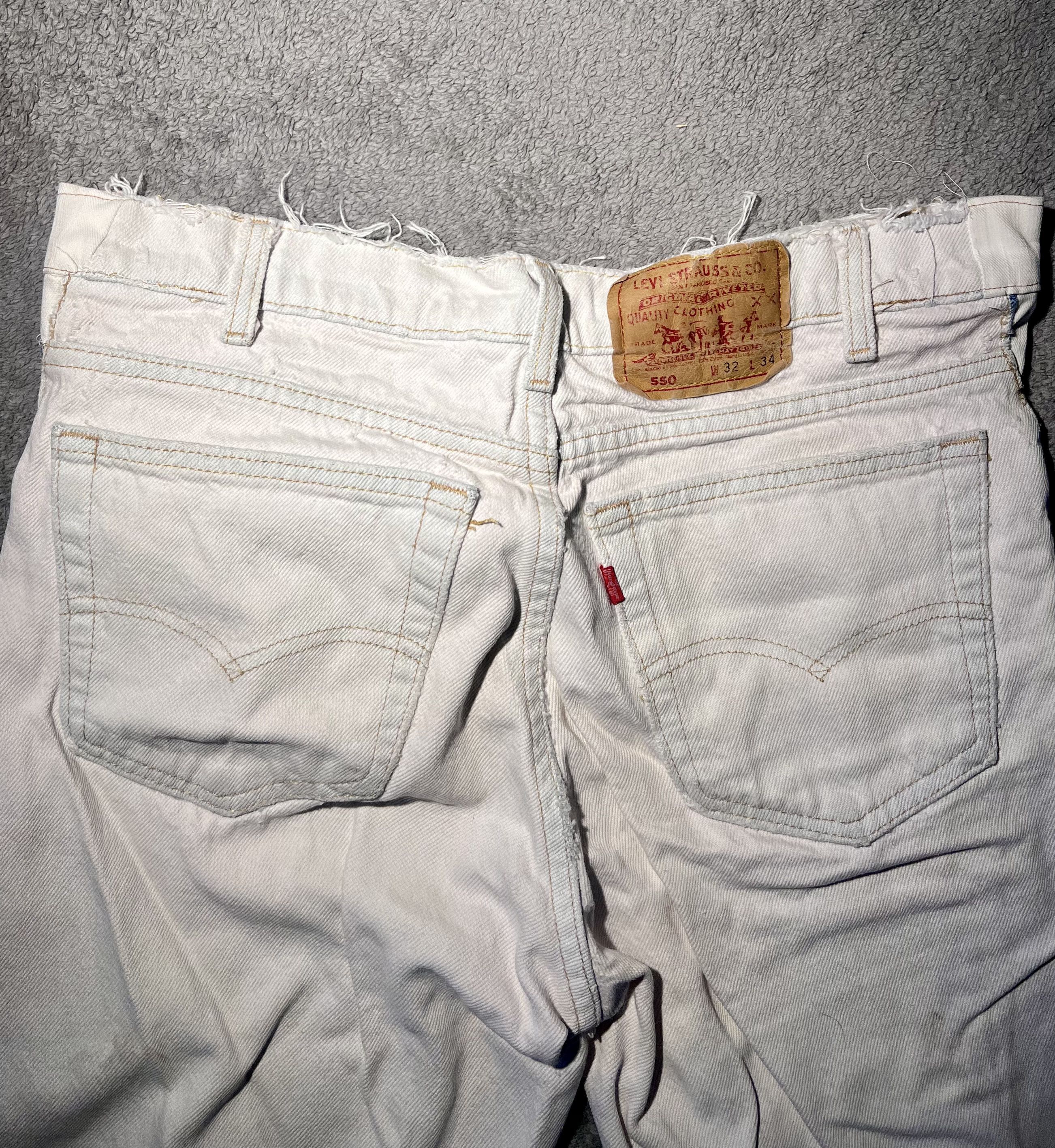 Levi's Levi's Vintage White Denim Size US 32 / EU 48 - 4 Thumbnail