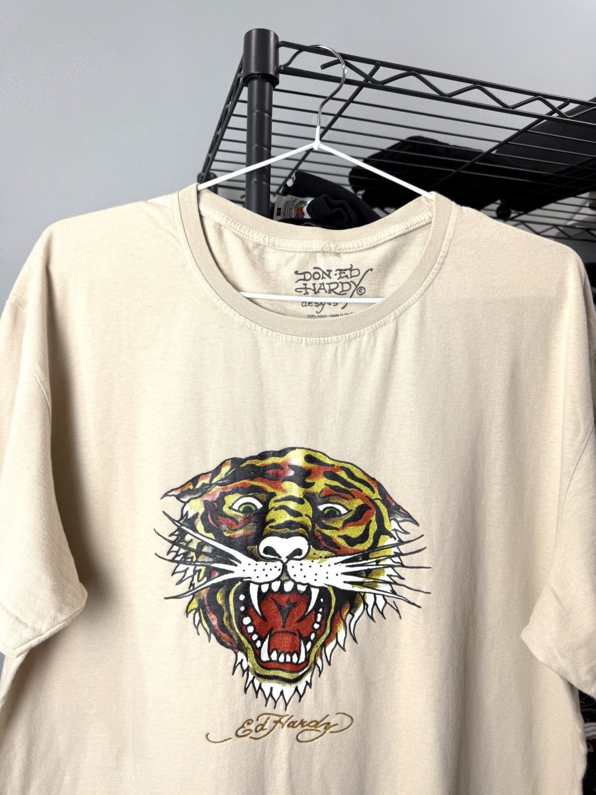 Ed Hardy Vintage Ed Hardy by Christian Audigier T Shirt Size US L / EU 52-54 / 3 - 3 Thumbnail