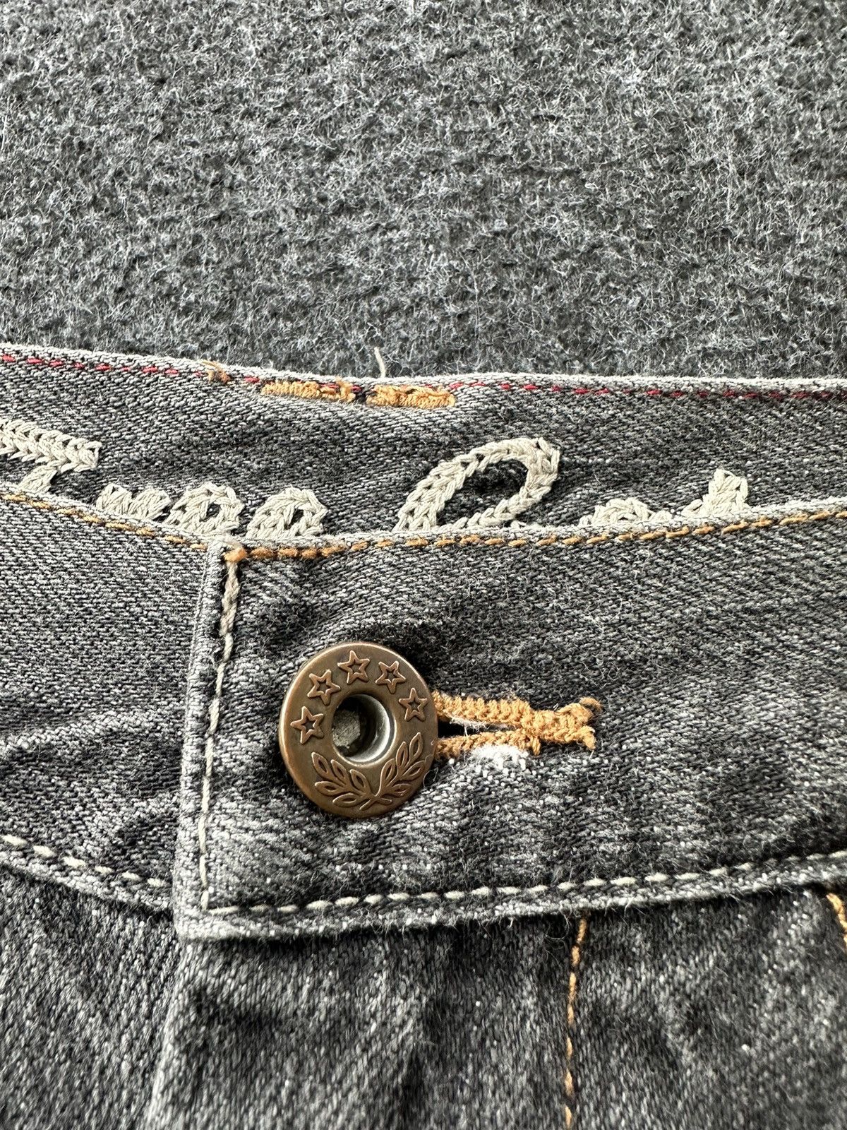 Beauty Beast × If Six Was Nine × Japanese Brand Vintage Free Gate Grey Denim D255 Size US 30 / EU 46 - 11 Thumbnail