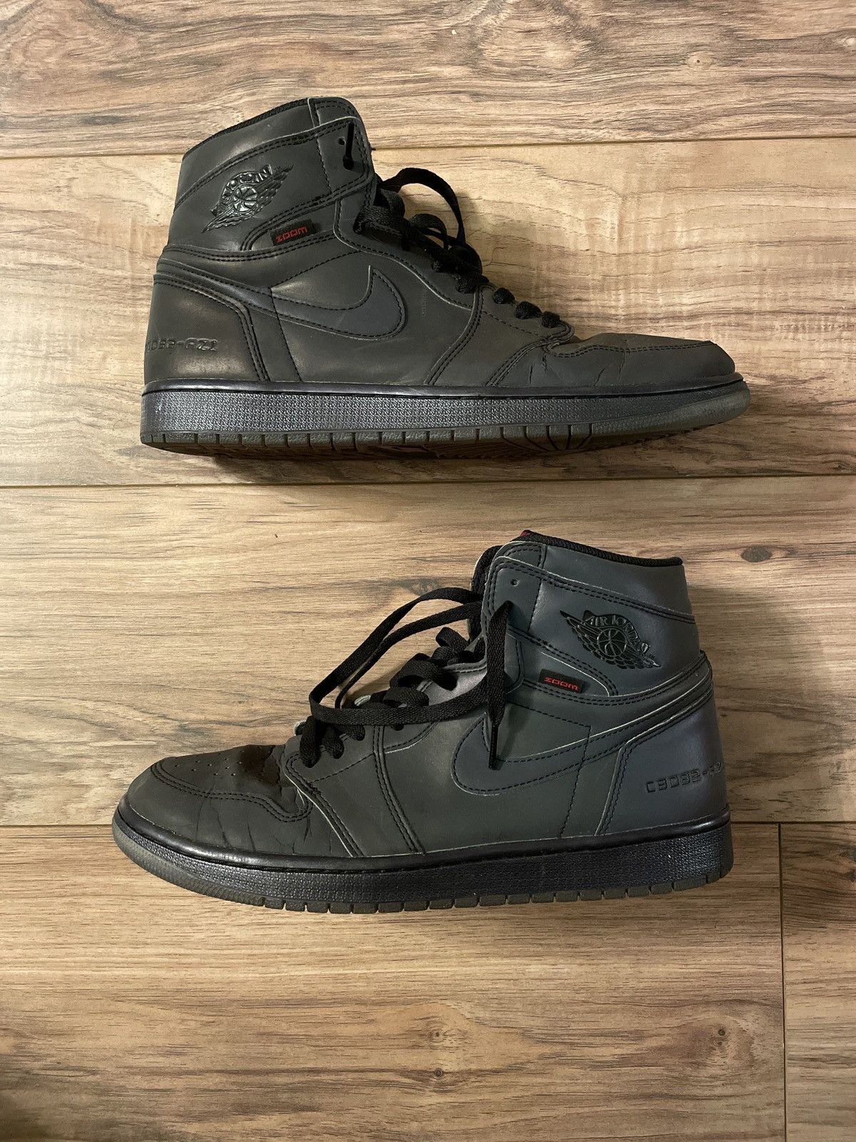 Nike JORDAN 1 ZOOM BLACK IRIDESCENT | Grailed