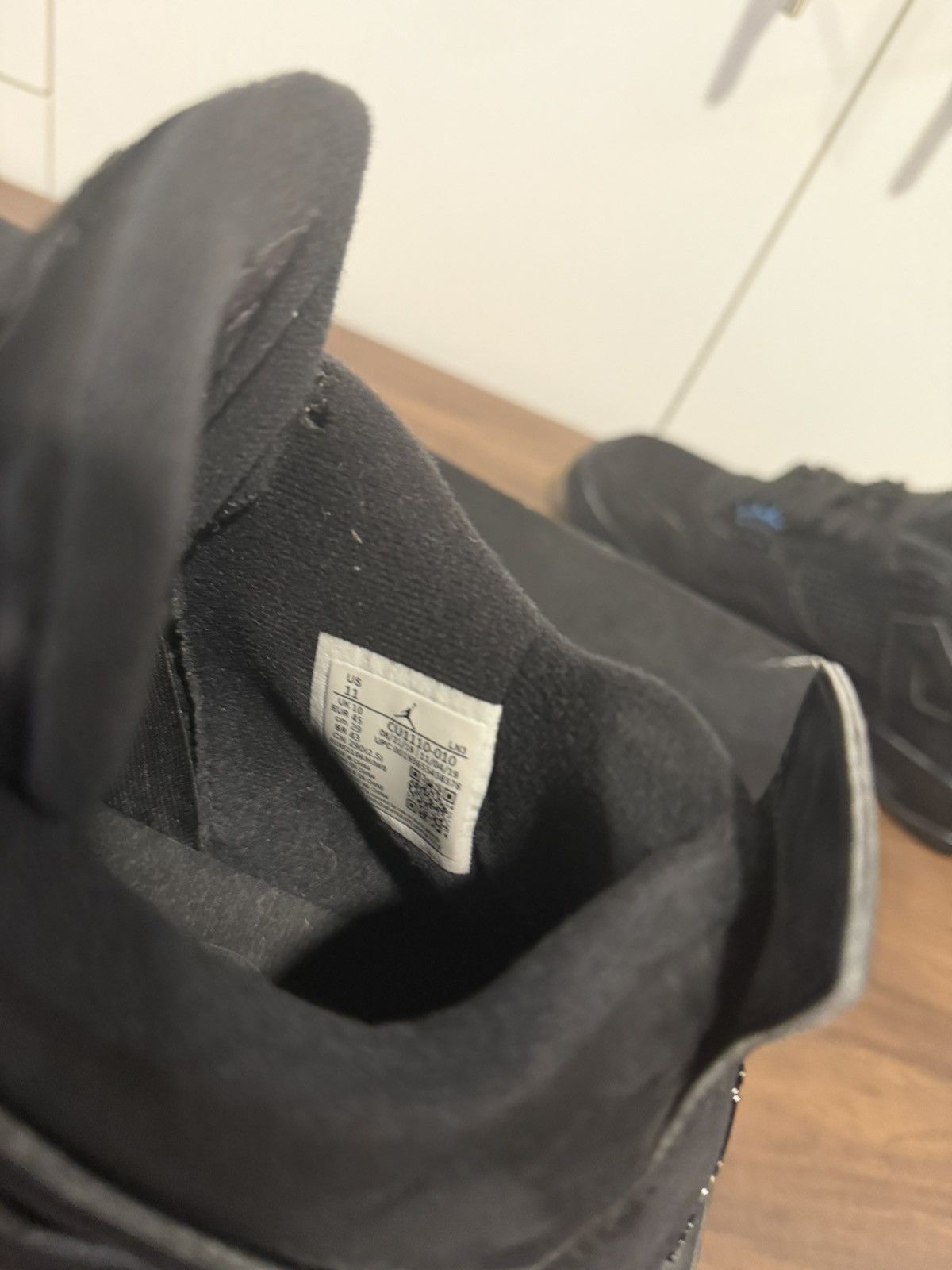 Jordan Brand Jordan Retro 4 Black Cat Size US 11 / EU 44 - 6 Thumbnail