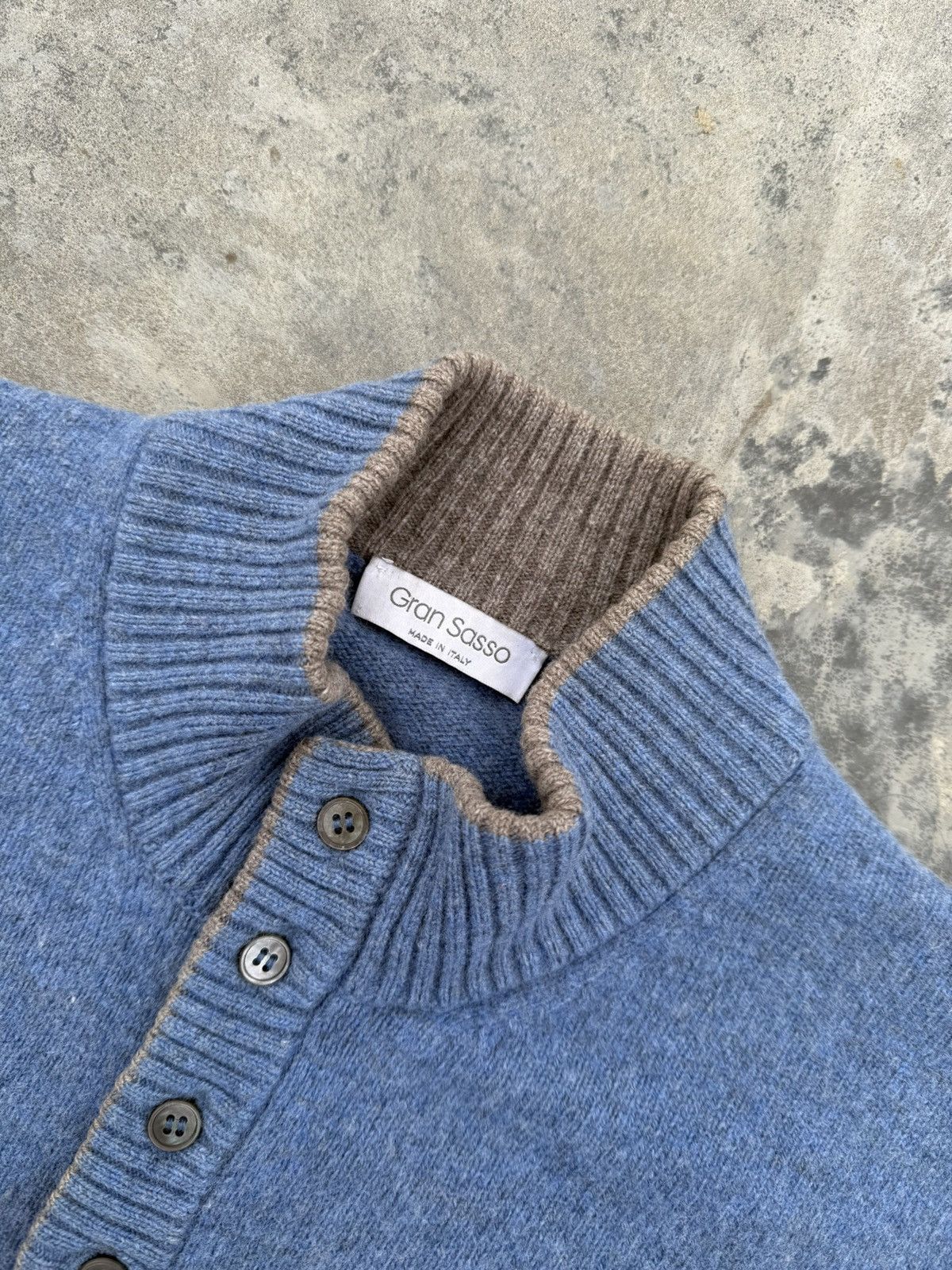 Vintage Gran Sasso Wool Knit Luxury Sweater Crew Neck Old Many Size US L / EU 52-54 / 3 - 4 Thumbnail