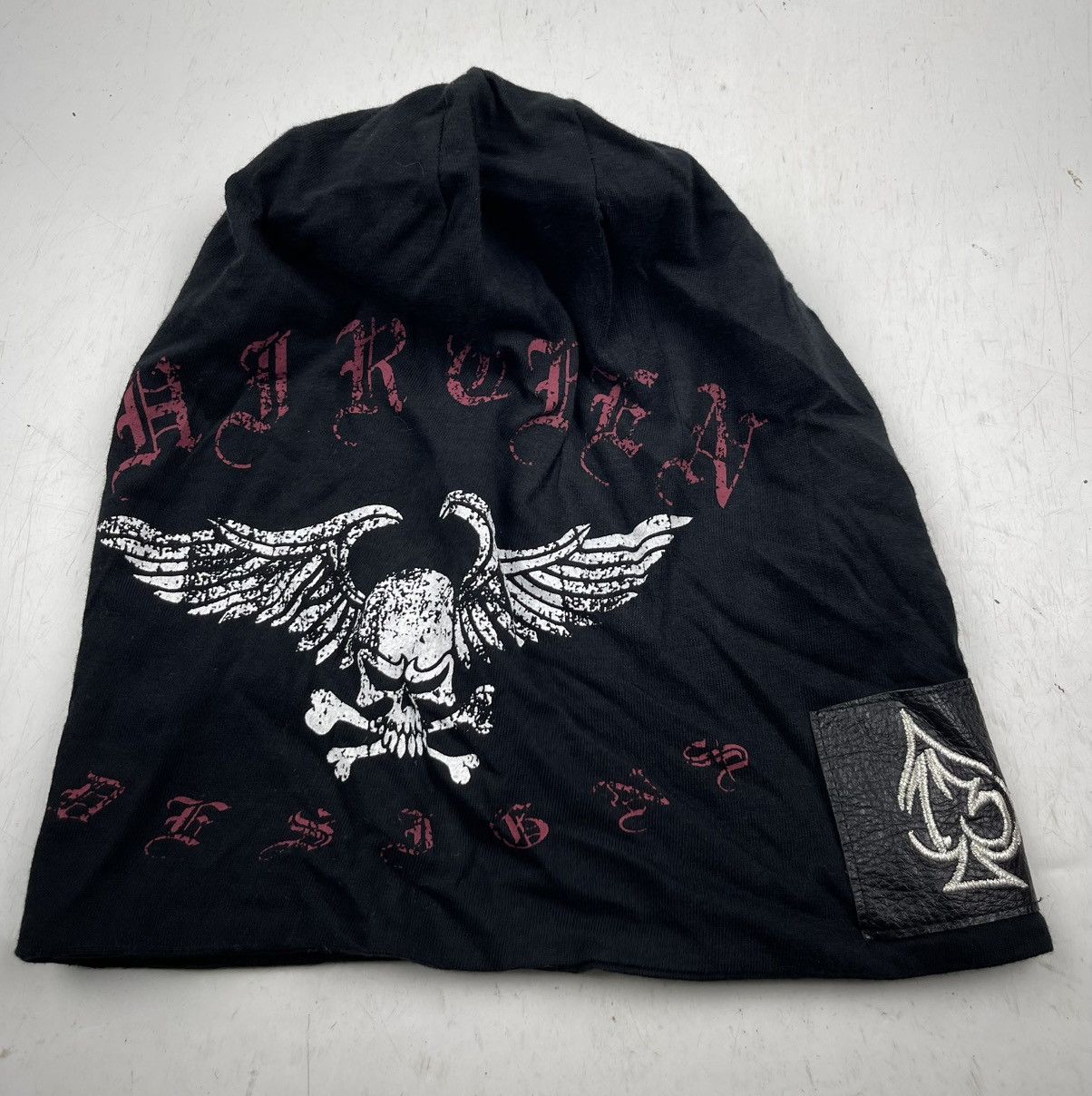 Japanese Brand thirteen design punk style skull beanie hat tc48 Size ONE SIZE - 2 Thumbnail