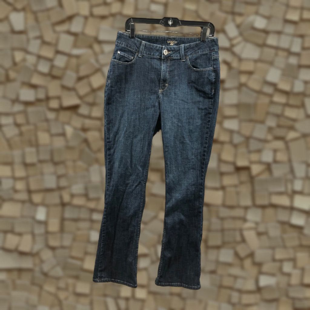 Lee Lee Riders Bootcut Jeans Size 12 Womens Dark Wash Blue Size 34" / US 12 / IT 48 - 1 Thumbnail