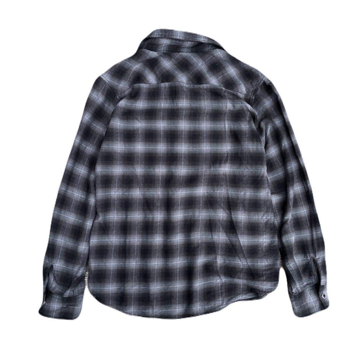If Six Was Nine 2000s Japanese archive Ombre Check Diamond Snap Shirts Size US S / EU 44-46 / 1 - 4 Thumbnail