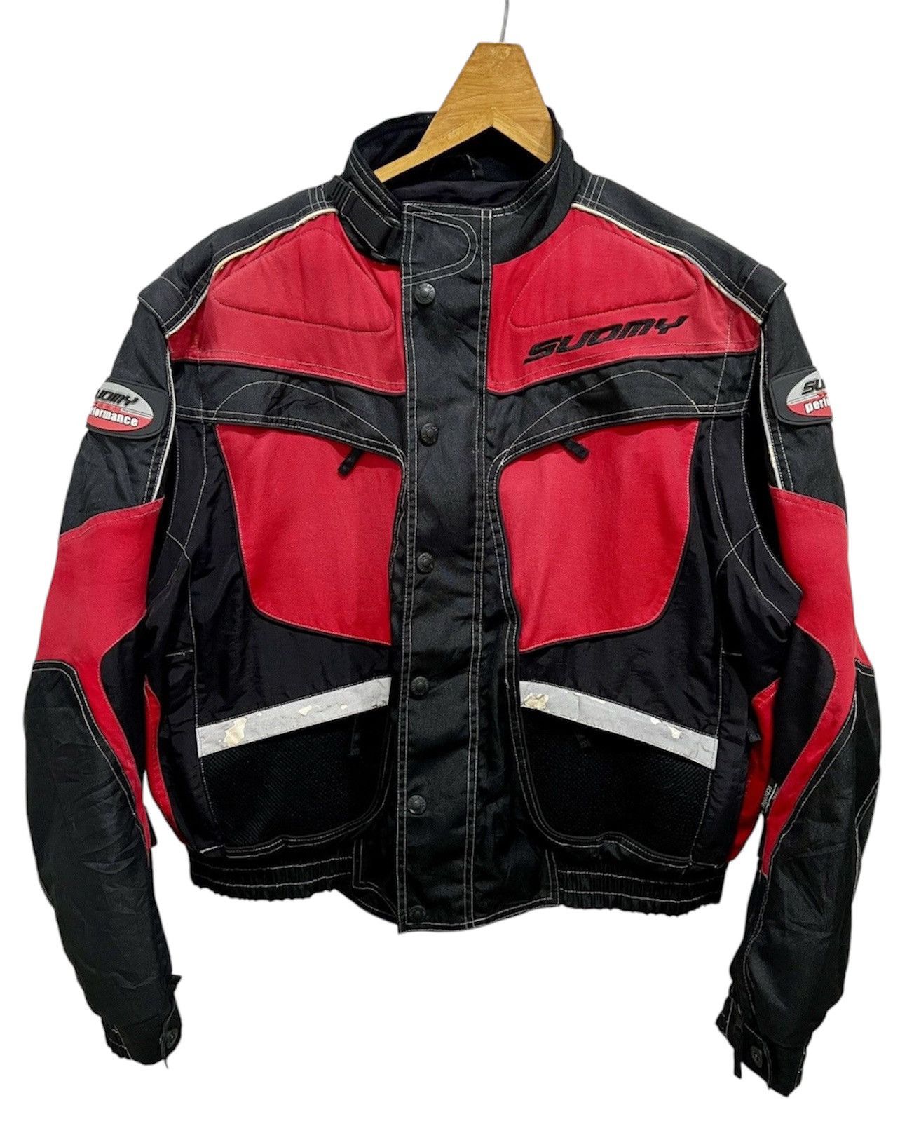 Sports Specialties Vintage Suomy Racing Riders Bikers Jacket motogp Size US XXL / EU 58 / 5 - 1 Thumbnail