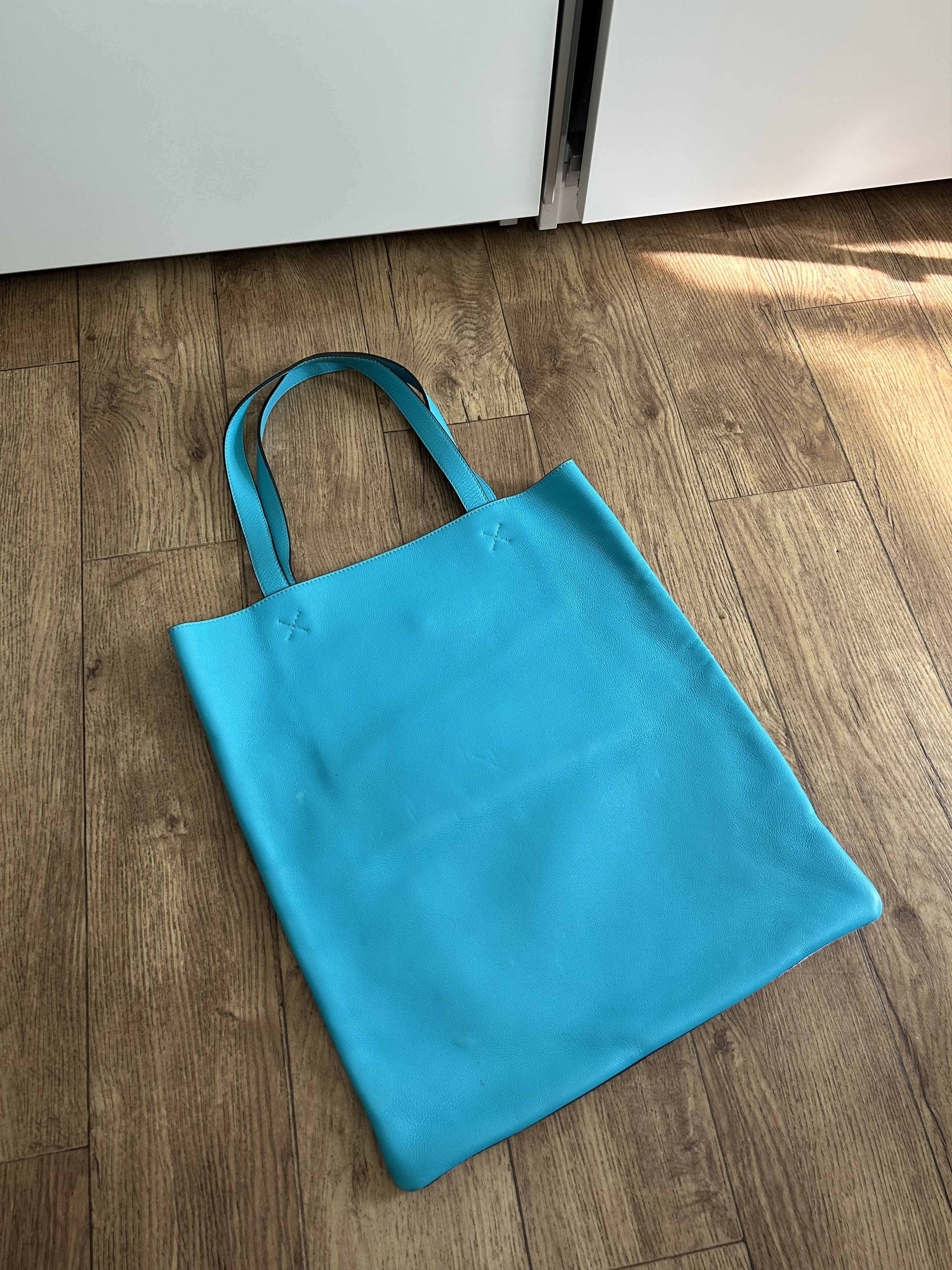 Loewe LOEWE Cobalt Blue Jacquard Tote Bag Size ONE SIZE - 2 Thumbnail