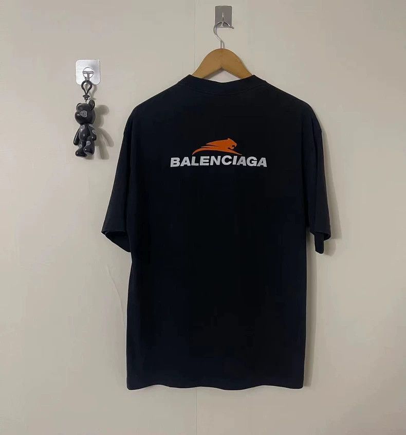 Balenciaga Balenciaga Tiger head embroidered short sleeve Size US XS / EU 42 / 0 - 2 Thumbnail