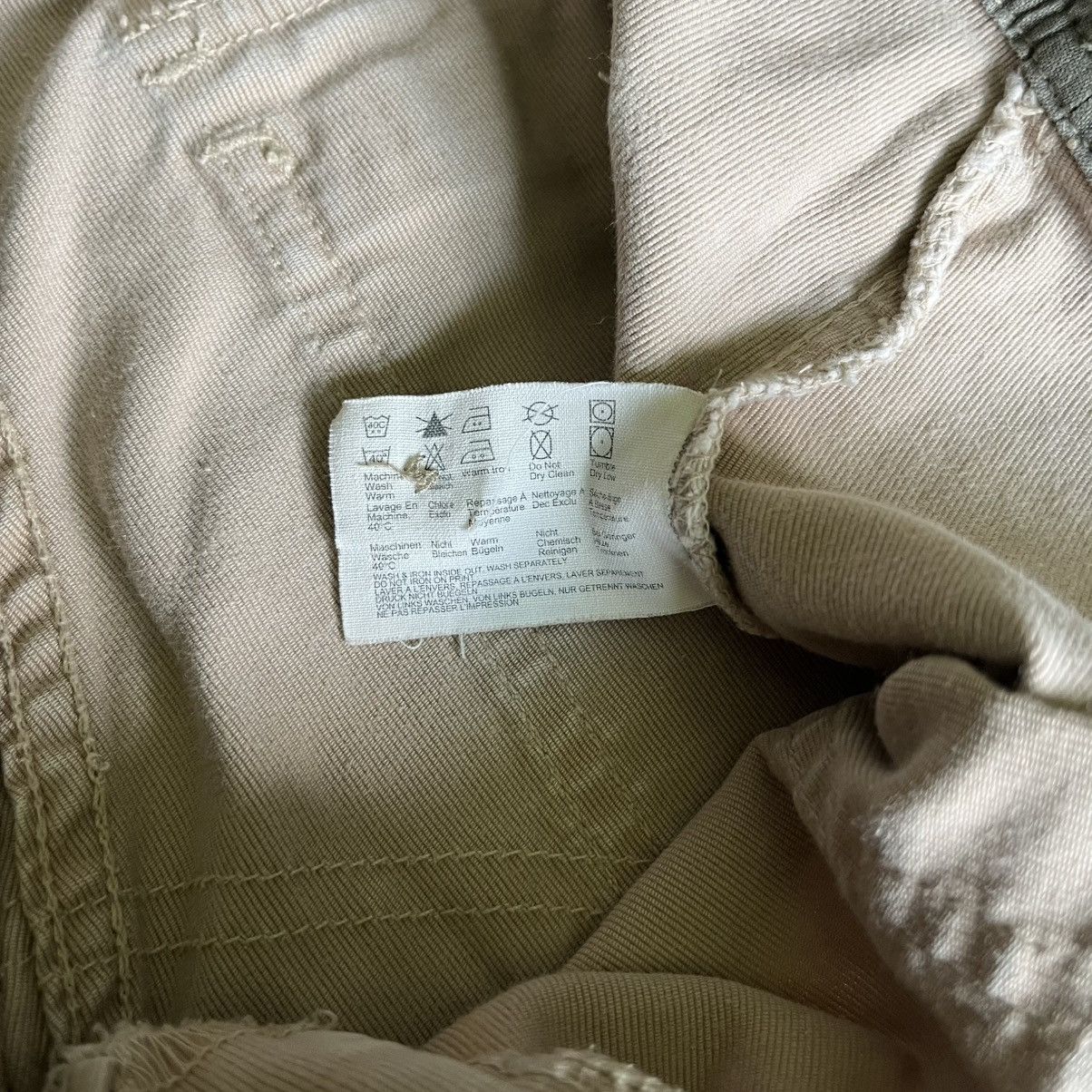ESPIRIT Vintage 2000s EDC by Esprit London Calling Punk Cargo Pants Size 30" / US 8 / IT 44 - 13 Thumbnail