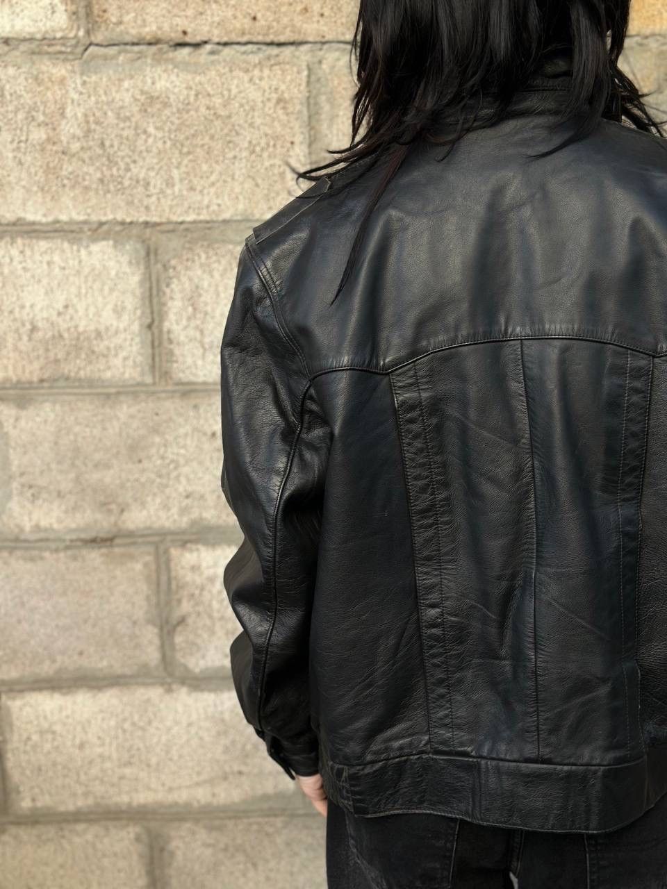 Genuine Leather VTG Moto Racing Jacket Leather Size M - L Y2K Riri Germany Size US M / EU 48-50 / 2 - 11 Thumbnail