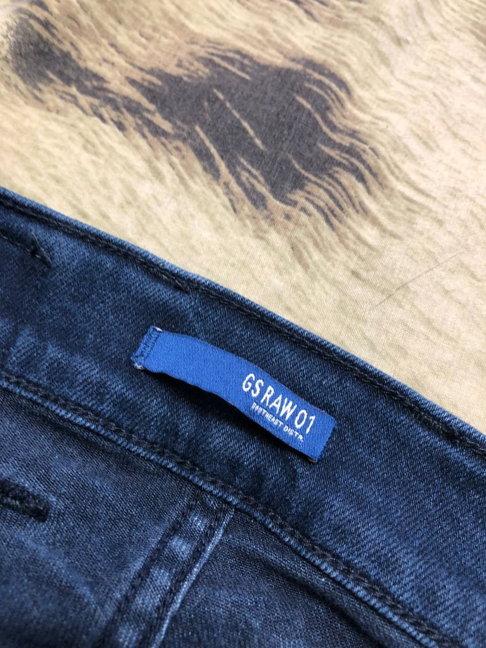 G-Star G Star Jeans Adult Raw Denim Dark Wash Straight Leg Size 30" / US 8 / IT 44 - 2 Thumbnail