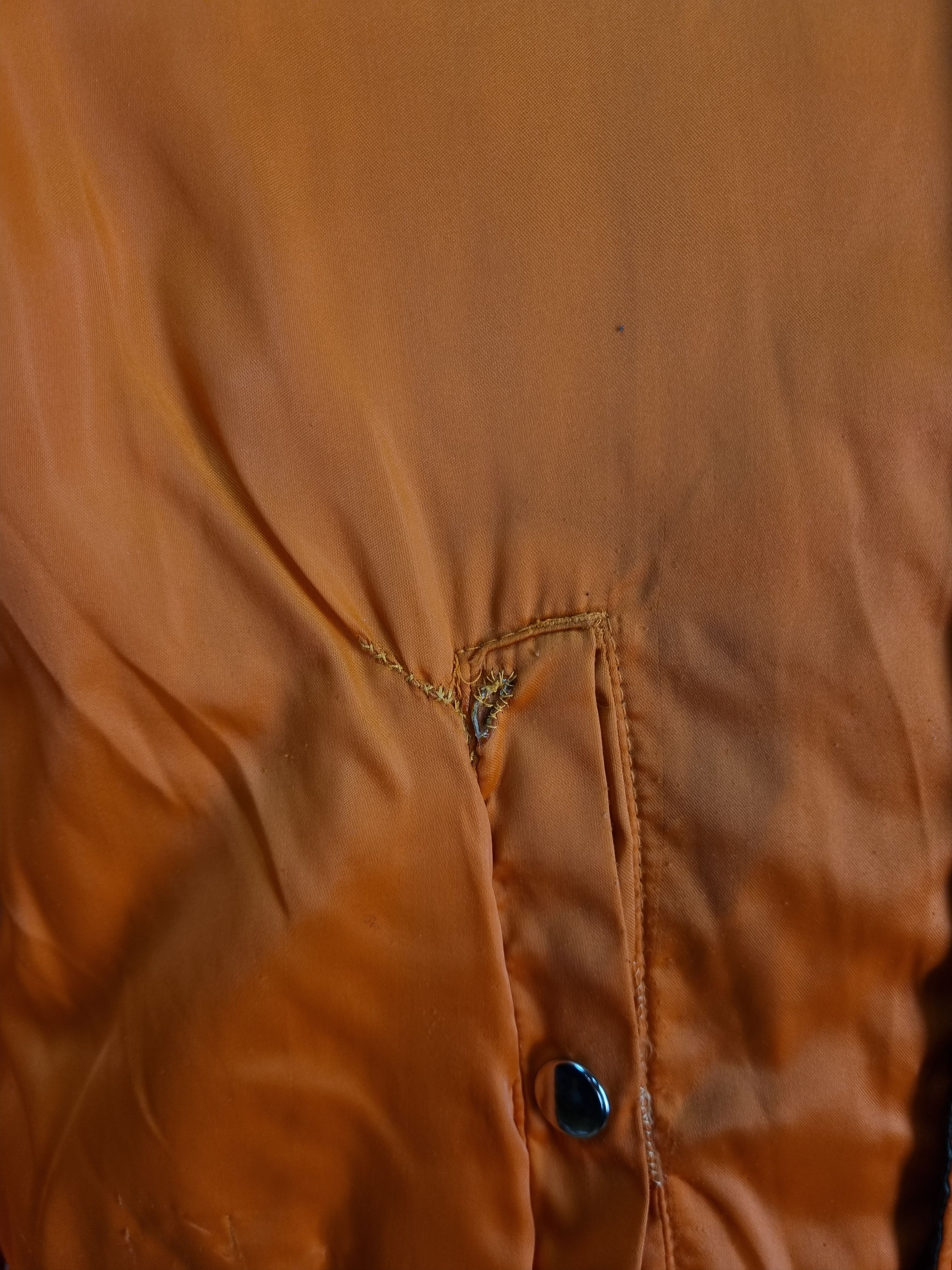Vintage Destroyed Aviator Dirty Military Nylon Bomber Size US M / EU 48-50 / 2 - 22 Thumbnail