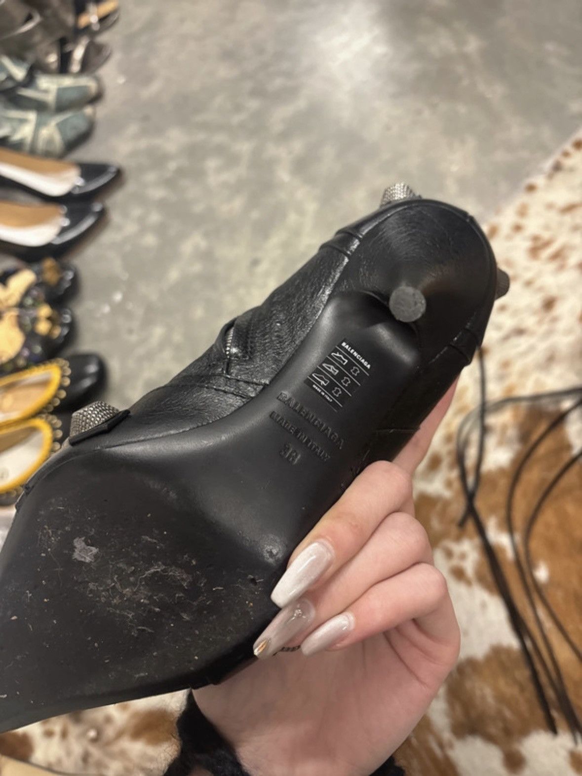 Balenciaga Balenciaga leather boots Size US 7.5 / IT 37.5 - 3 Thumbnail