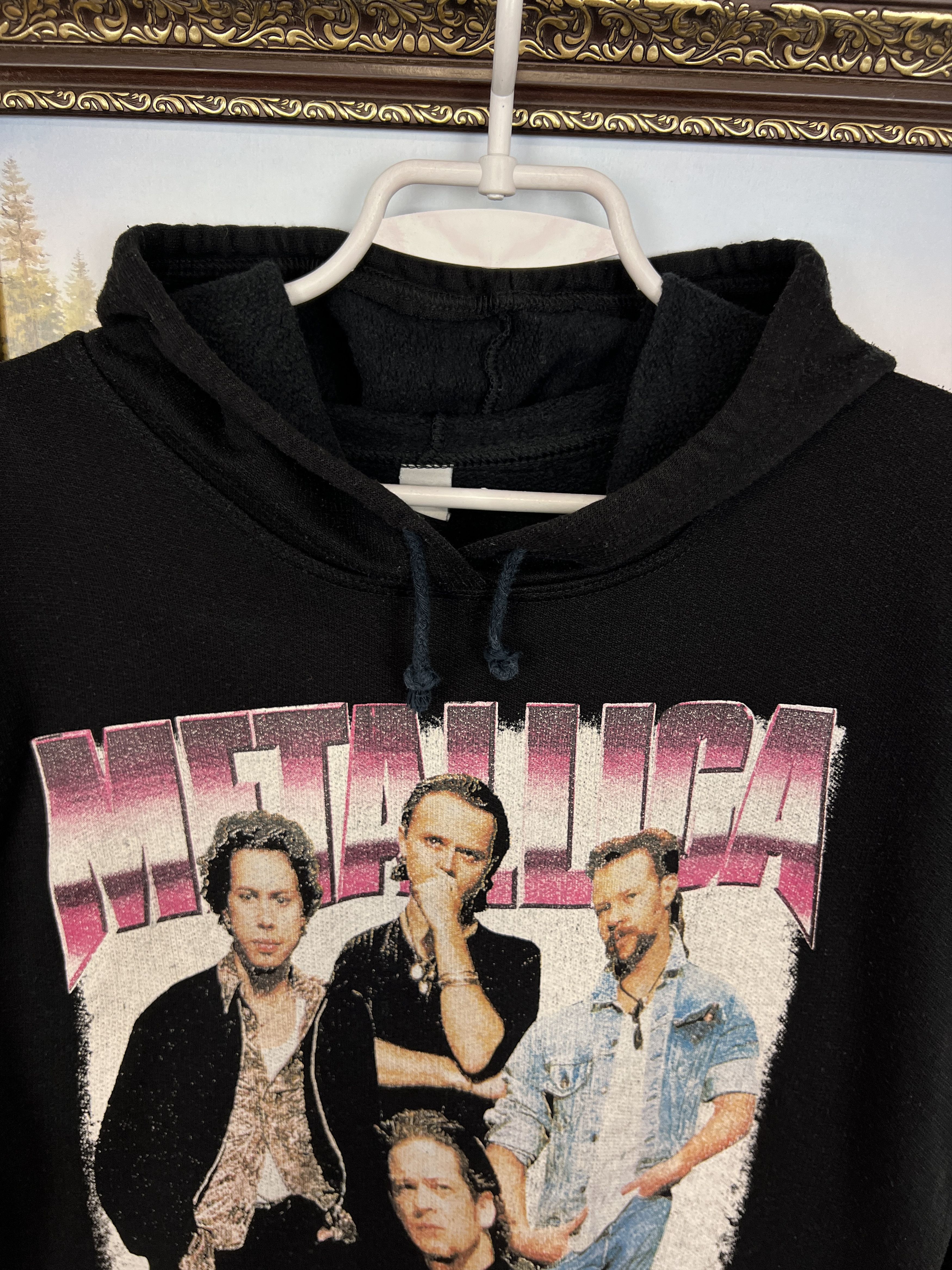 Vintage Vintage 90's Metallica Load Reload Jacket Over Print Hoodie Size US M / EU 48-50 / 2 - 10 Thumbnail