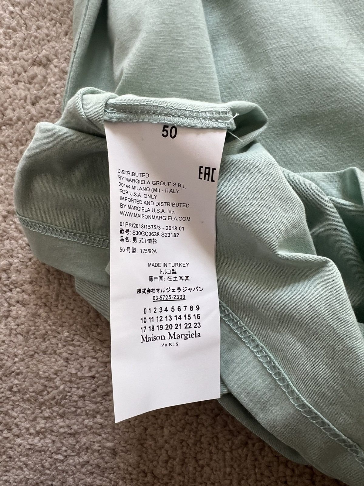 Maison Margiela Maison Margiela 10 Blank Canvas Tee Size US M / EU 48-50 / 2 - 5 Thumbnail