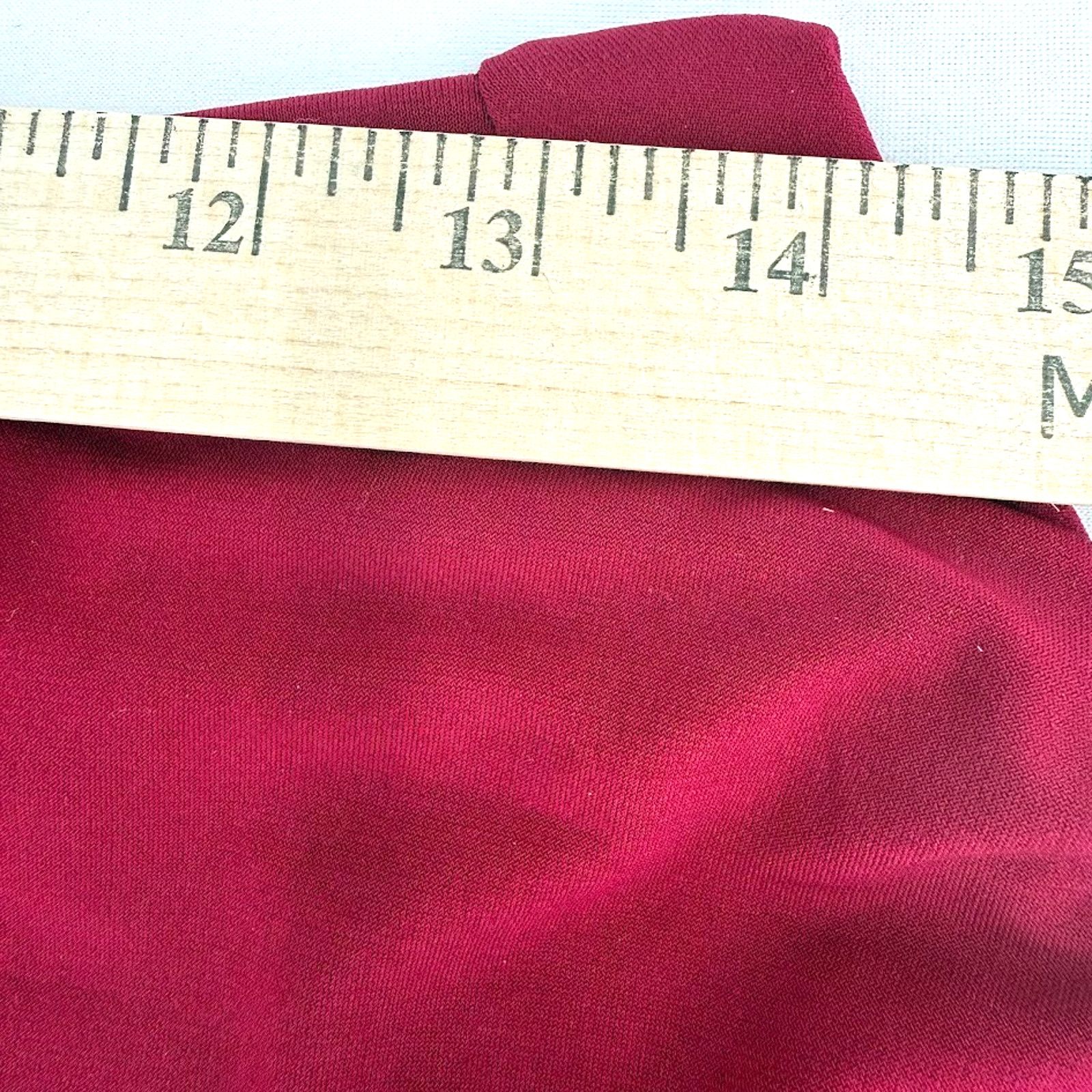 & Other Stories Red draped blouse ruched sides medium Size M / US 6-8 / IT 42-44 - 8 Thumbnail
