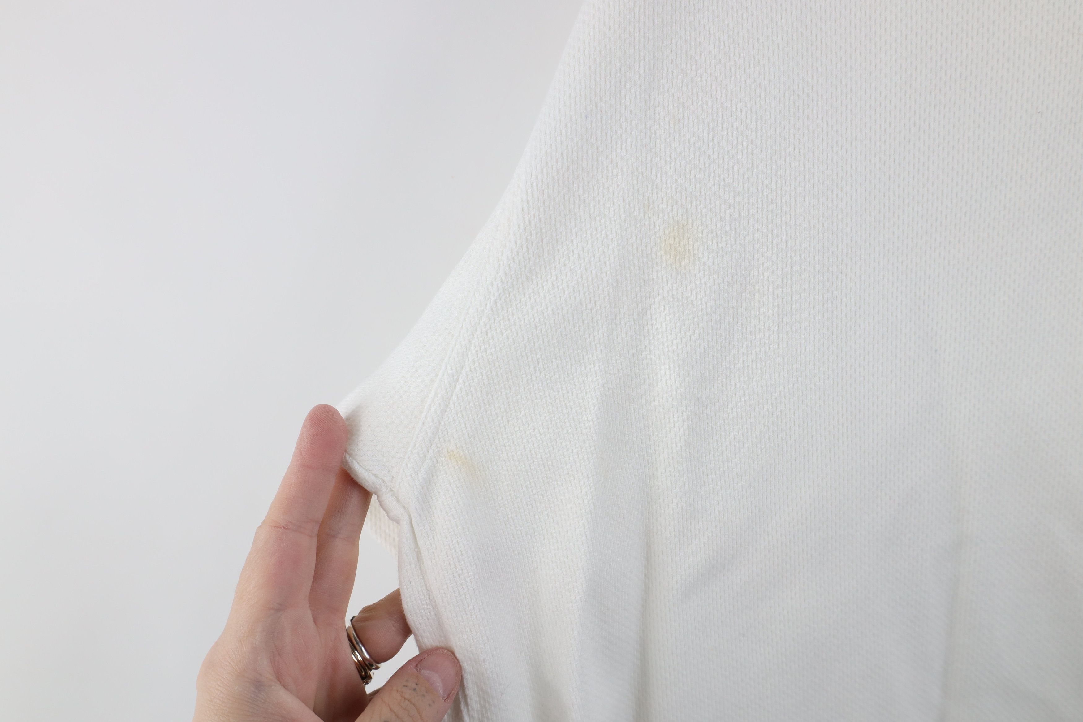 PING × Vintage Vintage 90s Ping Golf Thermal Knit Collared Polo Shirt White Size US L / EU 52-54 / 3 - 12 Thumbnail