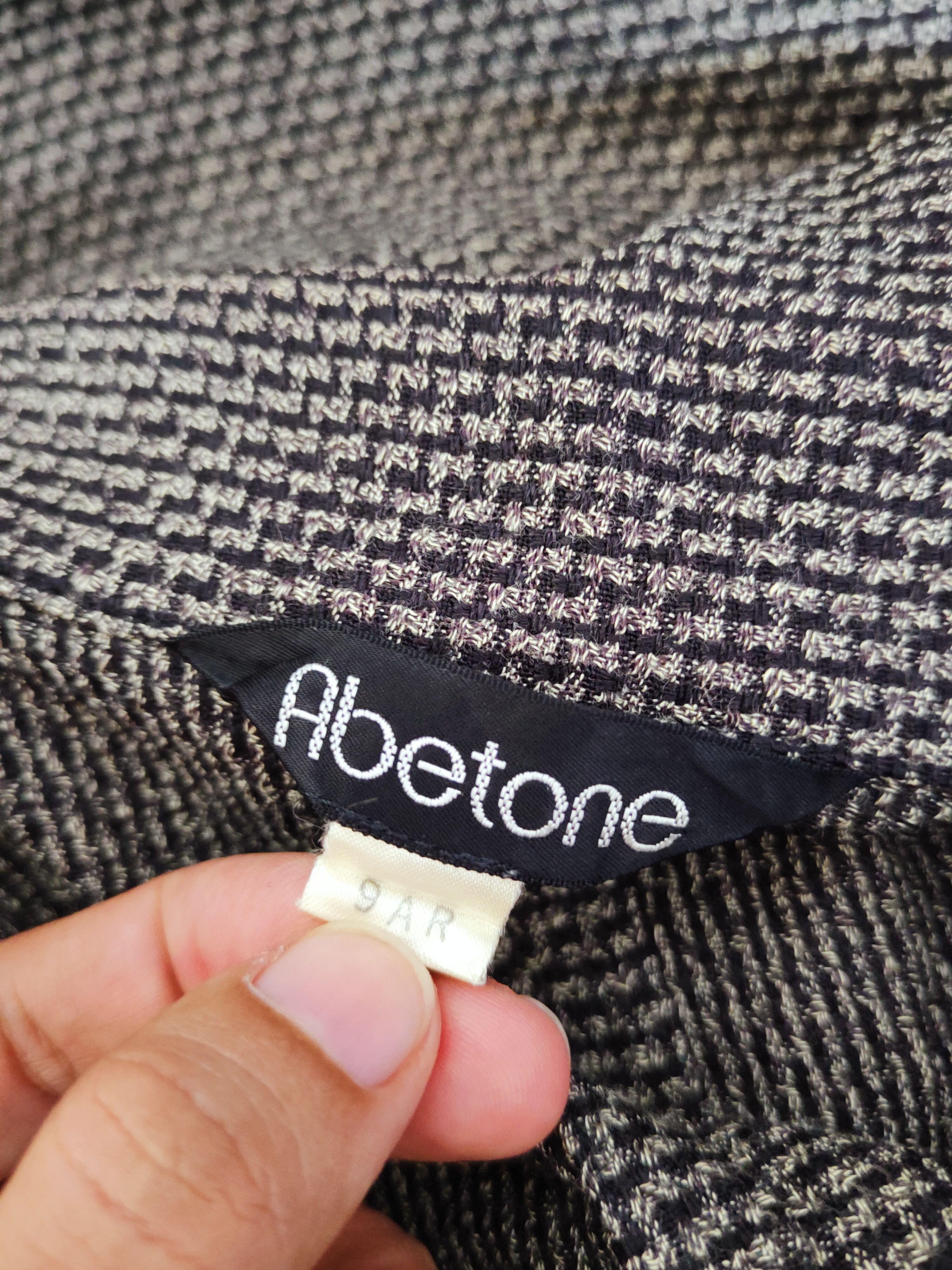 Japanese Brand × Vintage Vintage 💥 Abetone Black Short Sleeve Blazers Size S / US 4 / IT 40 - 11 Thumbnail