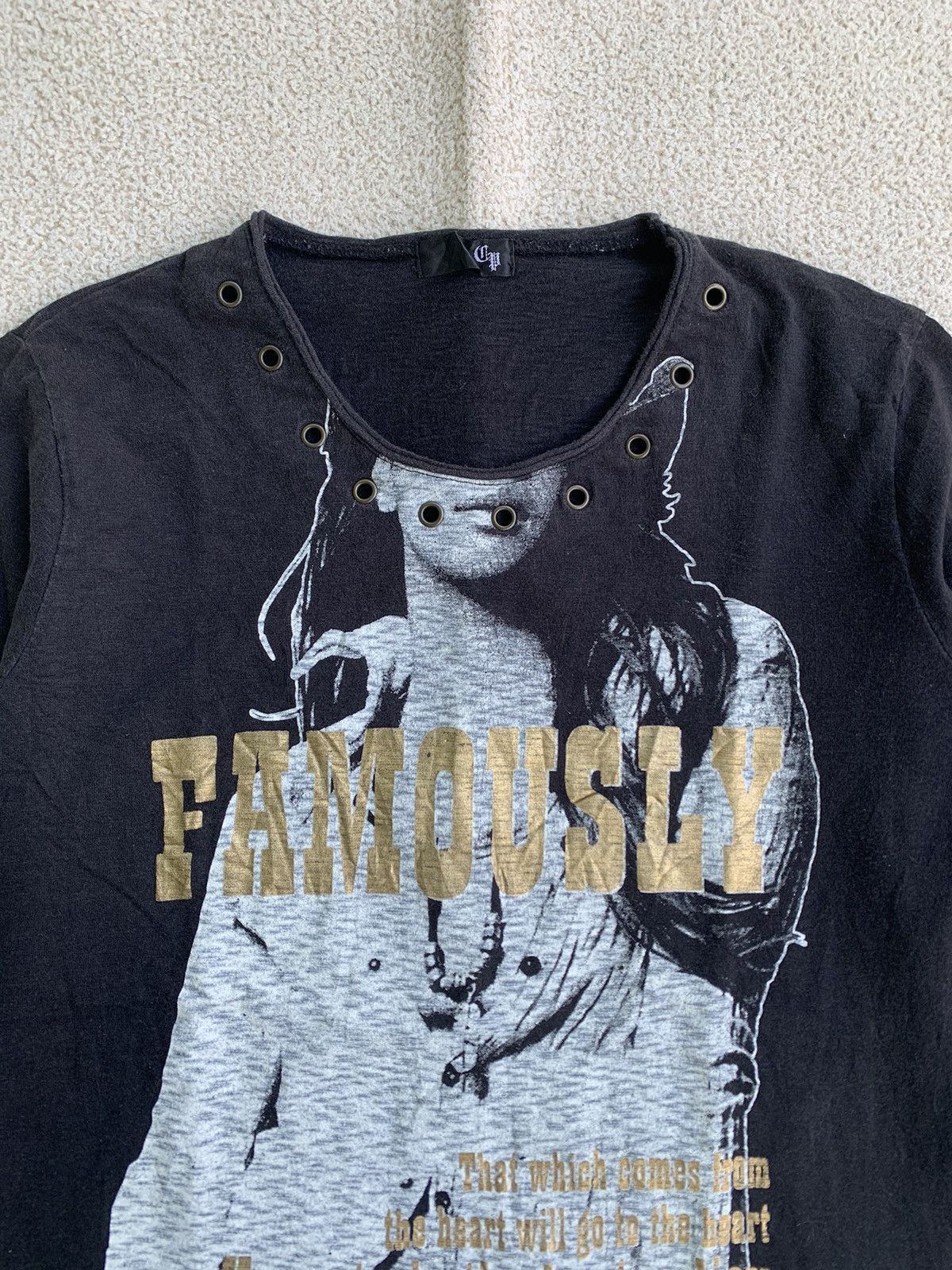 Beauty Beast × If Six Was Nine × Japanese Brand Japanse Brand CP Poem Longsleeve Y2k style Size US L / EU 52-54 / 3 - 5 Thumbnail