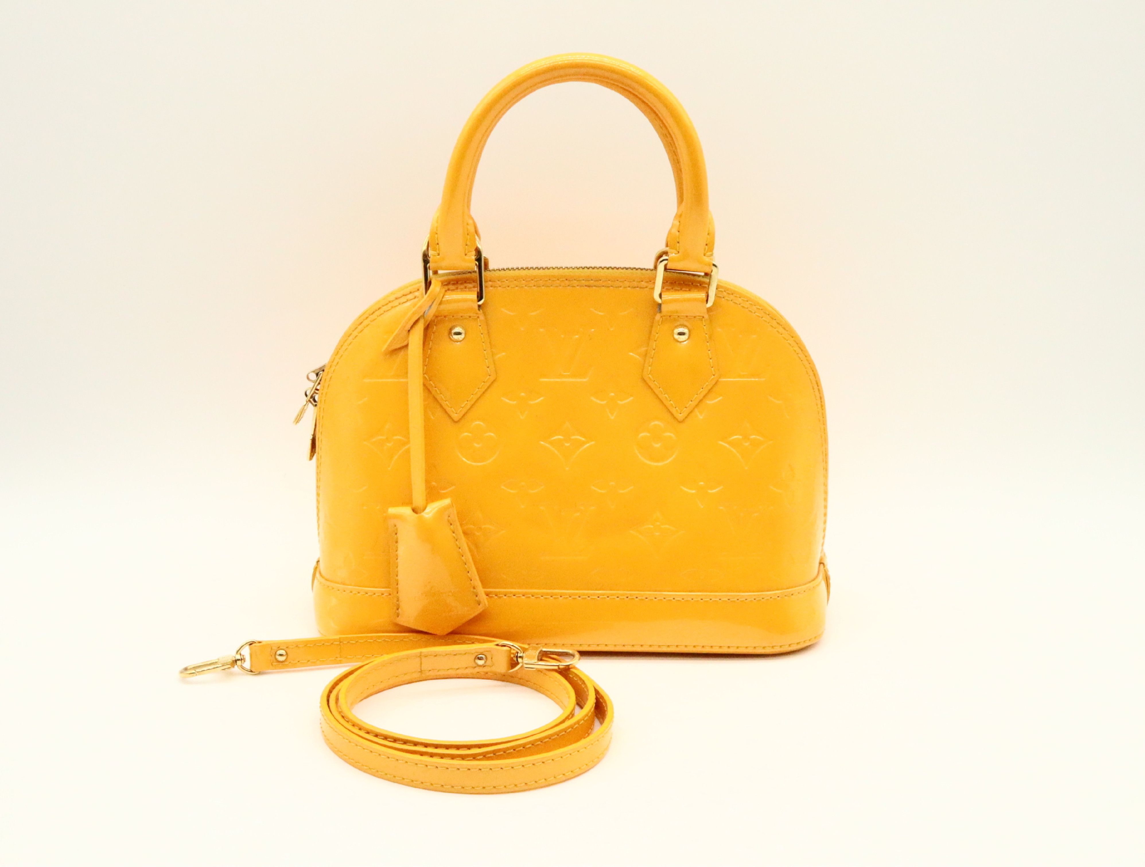 Louis Vuitton Louis Vuitton Alma Handbag Monogram Vernis Size ONE SIZE - 1 Thumbnail