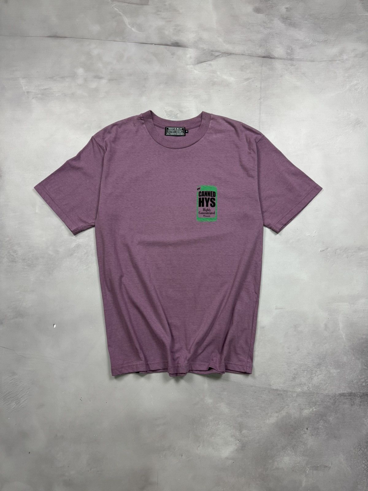 Hysteric Glamour Hysteric Glamour Canned HYS Tee(Purple/M) Size US M / EU 48-50 / 2 - 2 Thumbnail