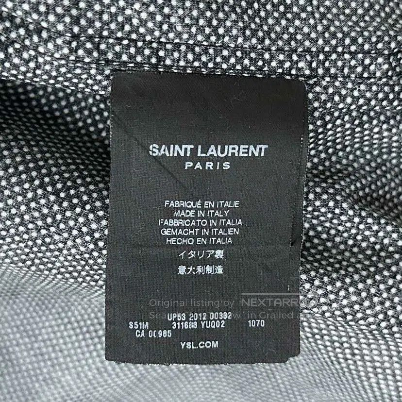 Saint Laurent Paris Double Pocket Polka Dot Shirt Saint Laurent. Size S / US 4 / IT 40 - 5 Thumbnail