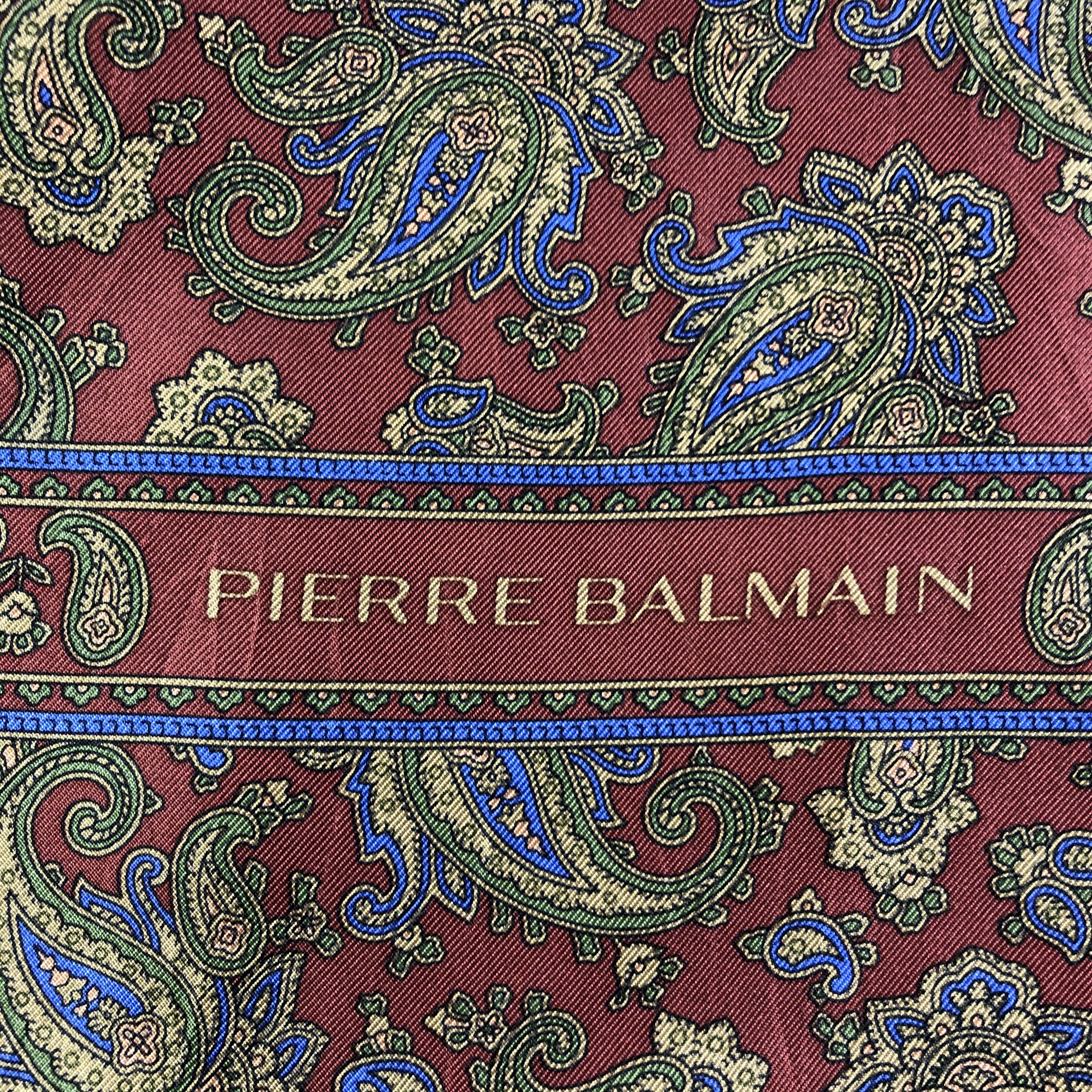 Vintage Pierre Balmain Scarf / Muffler / Neckwear - KM112 Size ONE SIZE - 4 Thumbnail