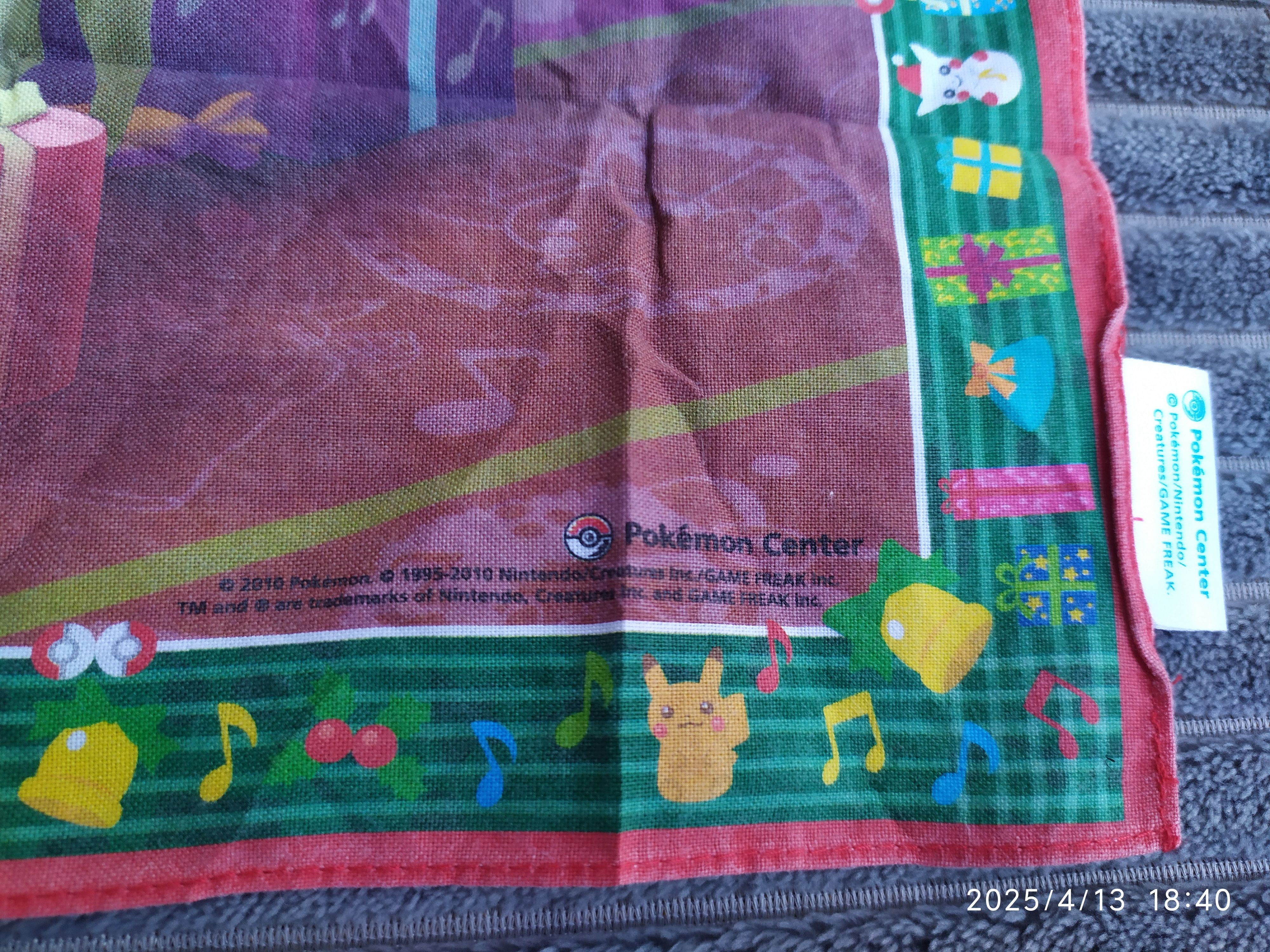 Anime × Pokemon × Vintage Vintage Pokemon Handkerchief Size ONE SIZE - 5 Thumbnail