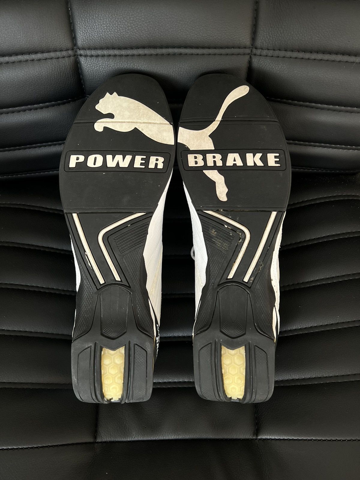 Puma × Vintage Puma Power Brake Racing Shoes Y2K Speedcat Size US 10 / EU 43 - 8 Thumbnail
