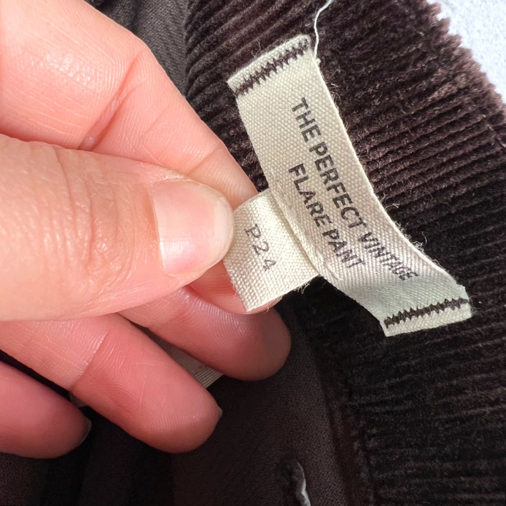 Madewell Madewell Pants Corduroy Flared 24 Petite Brown The Perfect Vintage Flare Jeans Corduroy Pants Womens 24P Boyfriend? Size 42" / US 20 - 4 Thumbnail