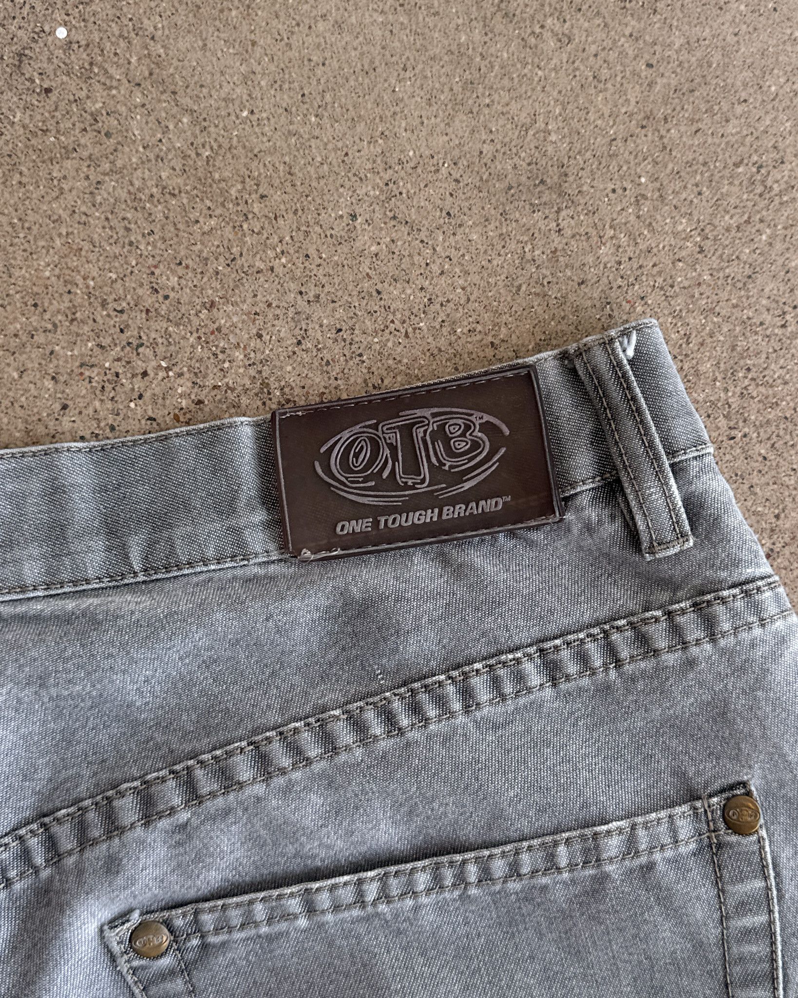 Vintage Vintage OTB Jeans Gray Wash Y2K Men's 32 Slim Straight Fit Size US 32 / EU 48 - 8 Thumbnail
