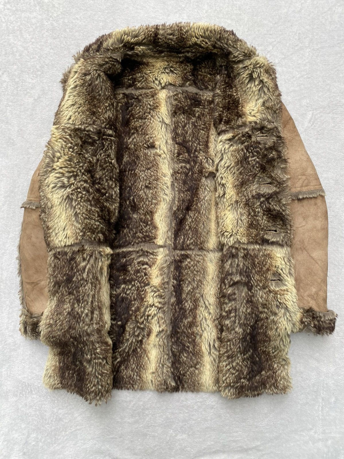 291295=Homme 291295 Homme Avant-garde Punk Faux Fur Parka Size US M / EU 48-50 / 2 - 9 Thumbnail