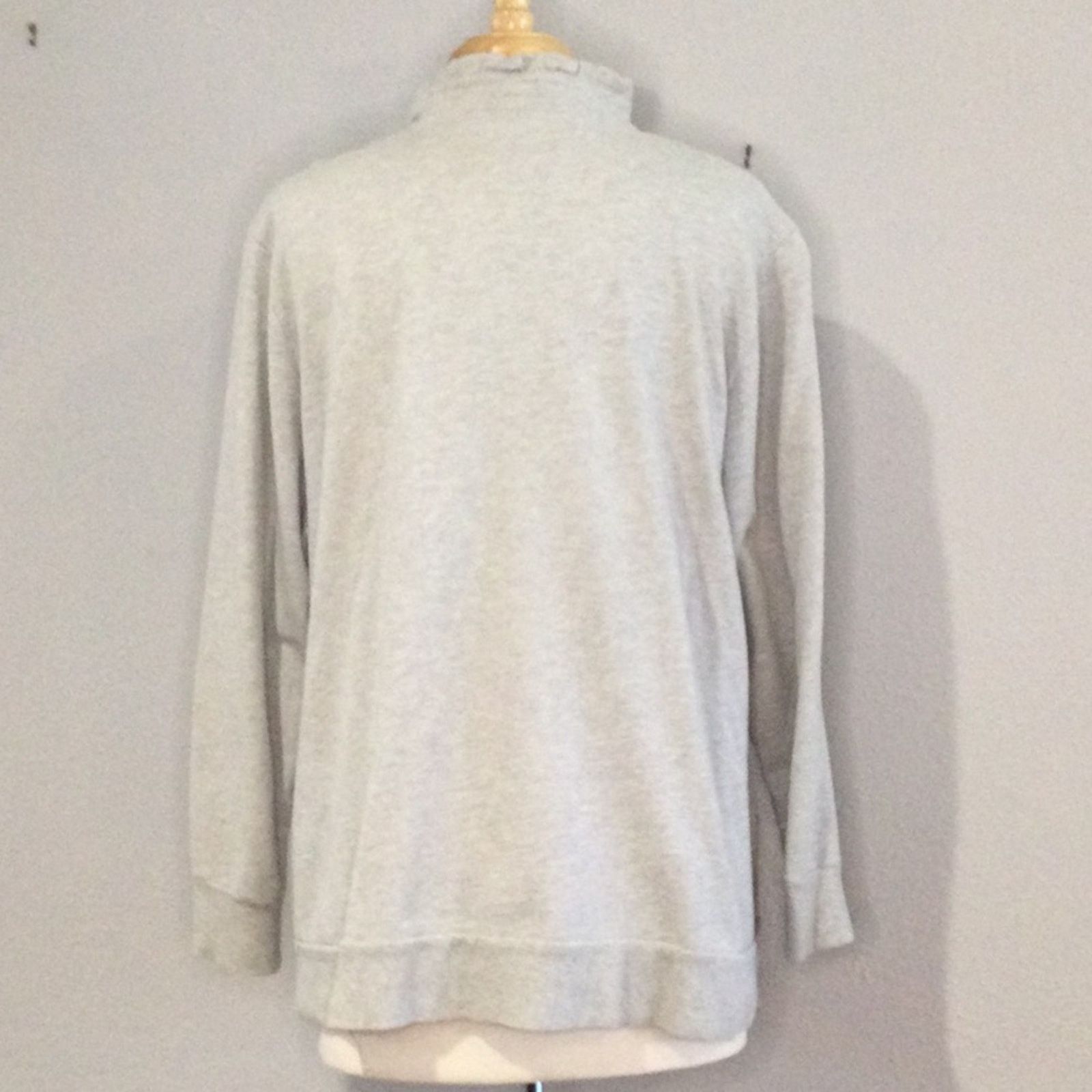 Other Just My Size Gray Full Zip Jacket w/Pockets 2X (18W/20W) Size XXL / US 16-18 / IT 52-54 - 7 Thumbnail