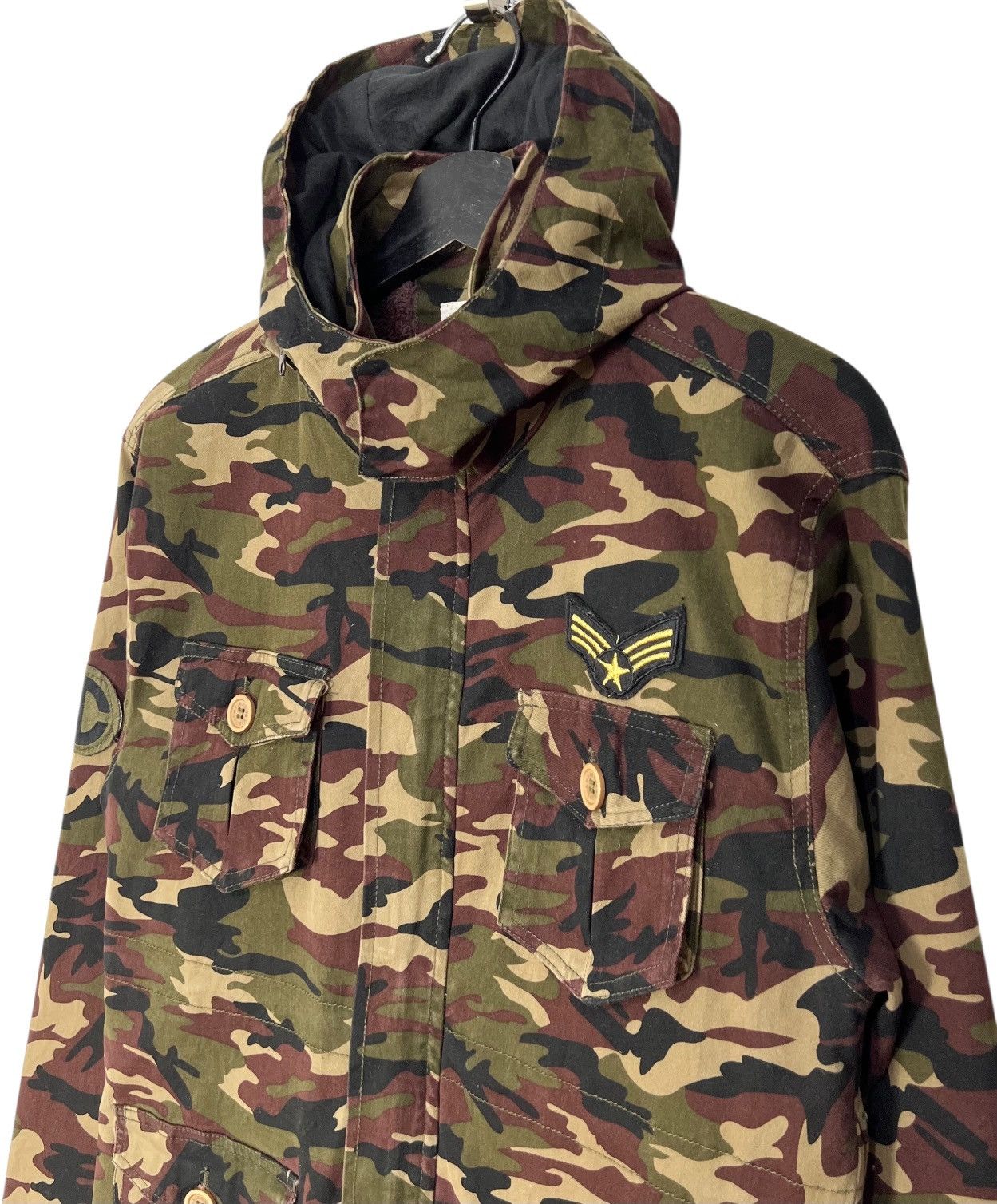Guess Guess Camouflage Military Jacket Size M / US 6-8 / IT 42-44 - 2 Thumbnail