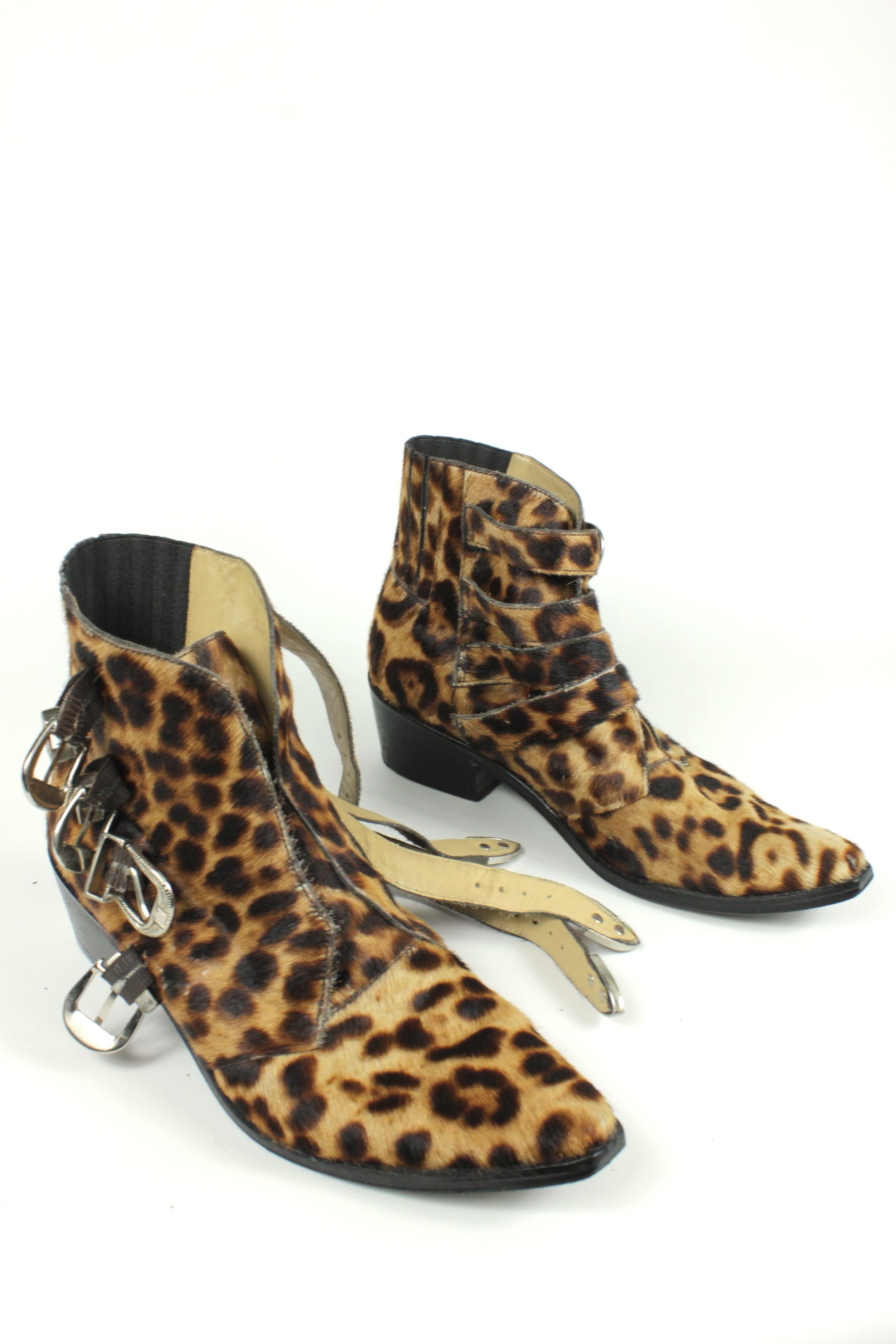 Toga Pulla Toga Pulla Leopard Buckle Western Shoes Size 40 Size US 10 / IT 40 - 10 Thumbnail