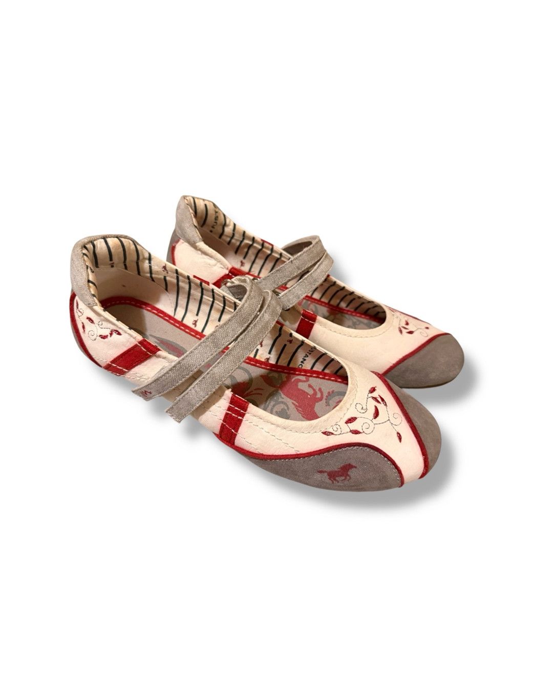 Mustang Archive Mustang Vintage Anatomical Y2K 90s Ballet Flats Size US 7.5 / IT 37.5 - 1 Thumbnail