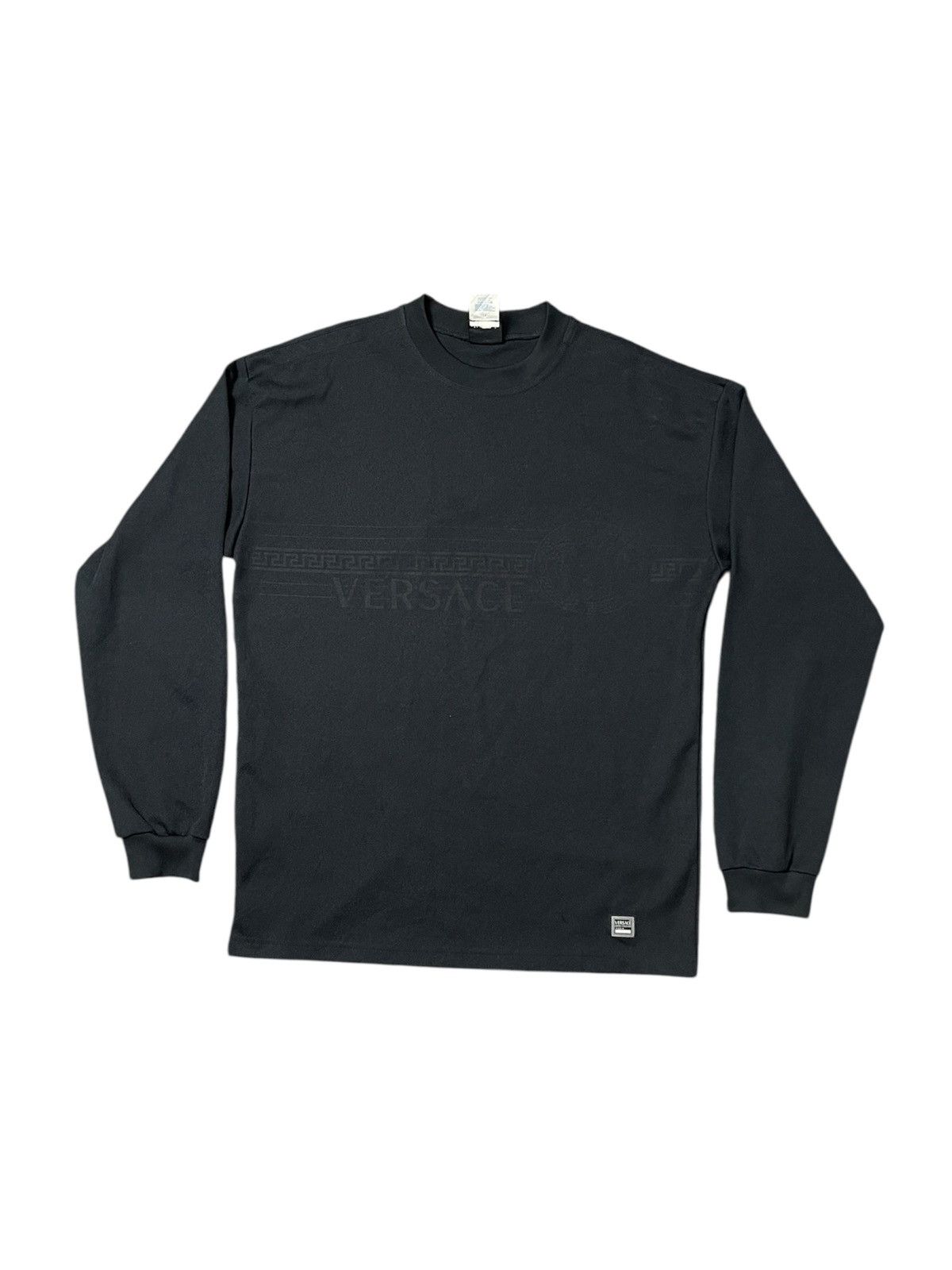 Versace Jeans Couture 90s VERSACE JEANS COUTURE SHADOW LOGO SWEATSHIRT Size US XXL / EU 58 / 5 - 1 Thumbnail