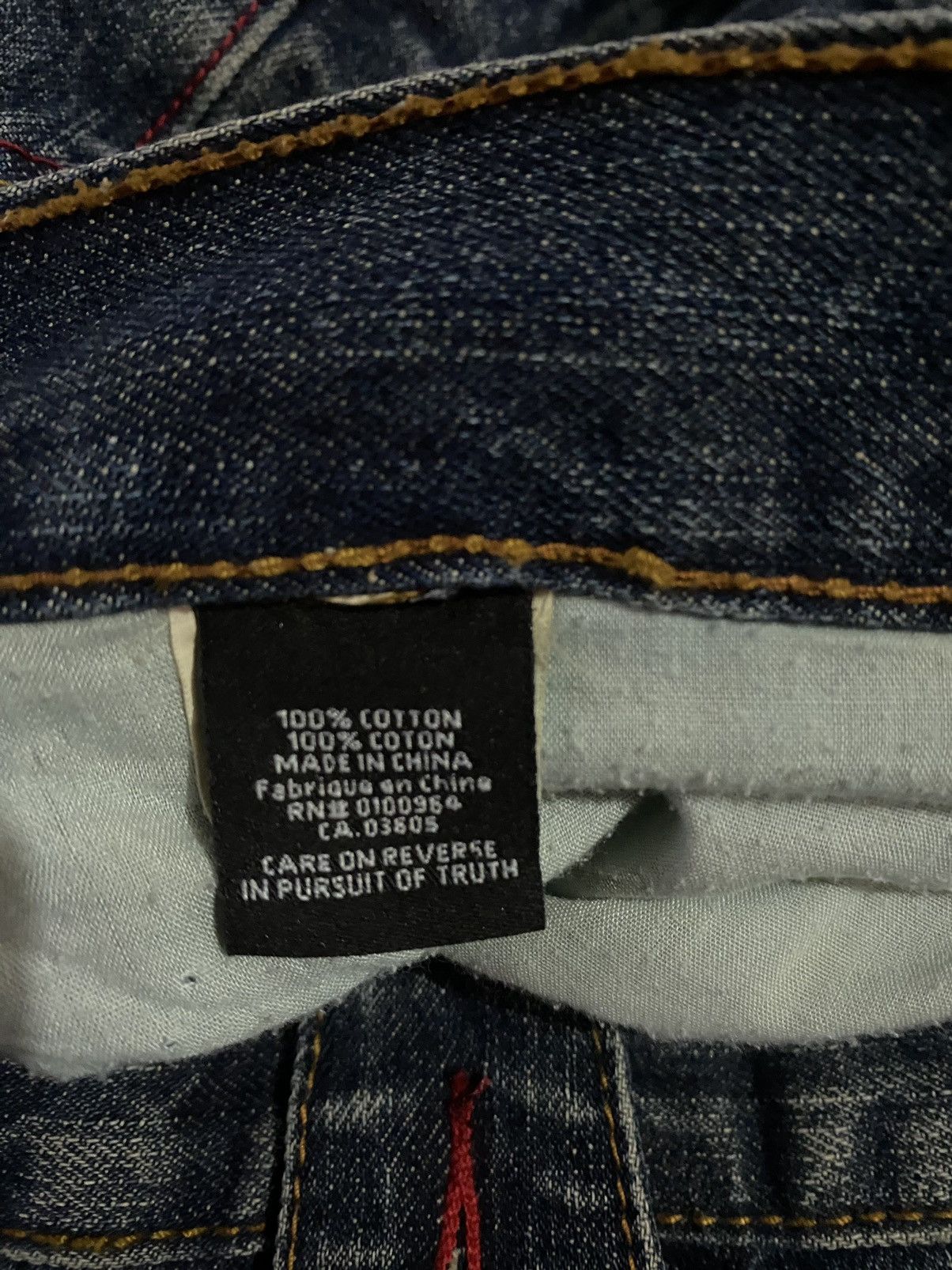Akademiks Vintage Akademics ‘AKDMKS’ Distressed Jeans Size 32 Size US 32 / EU 48 - 13 Thumbnail