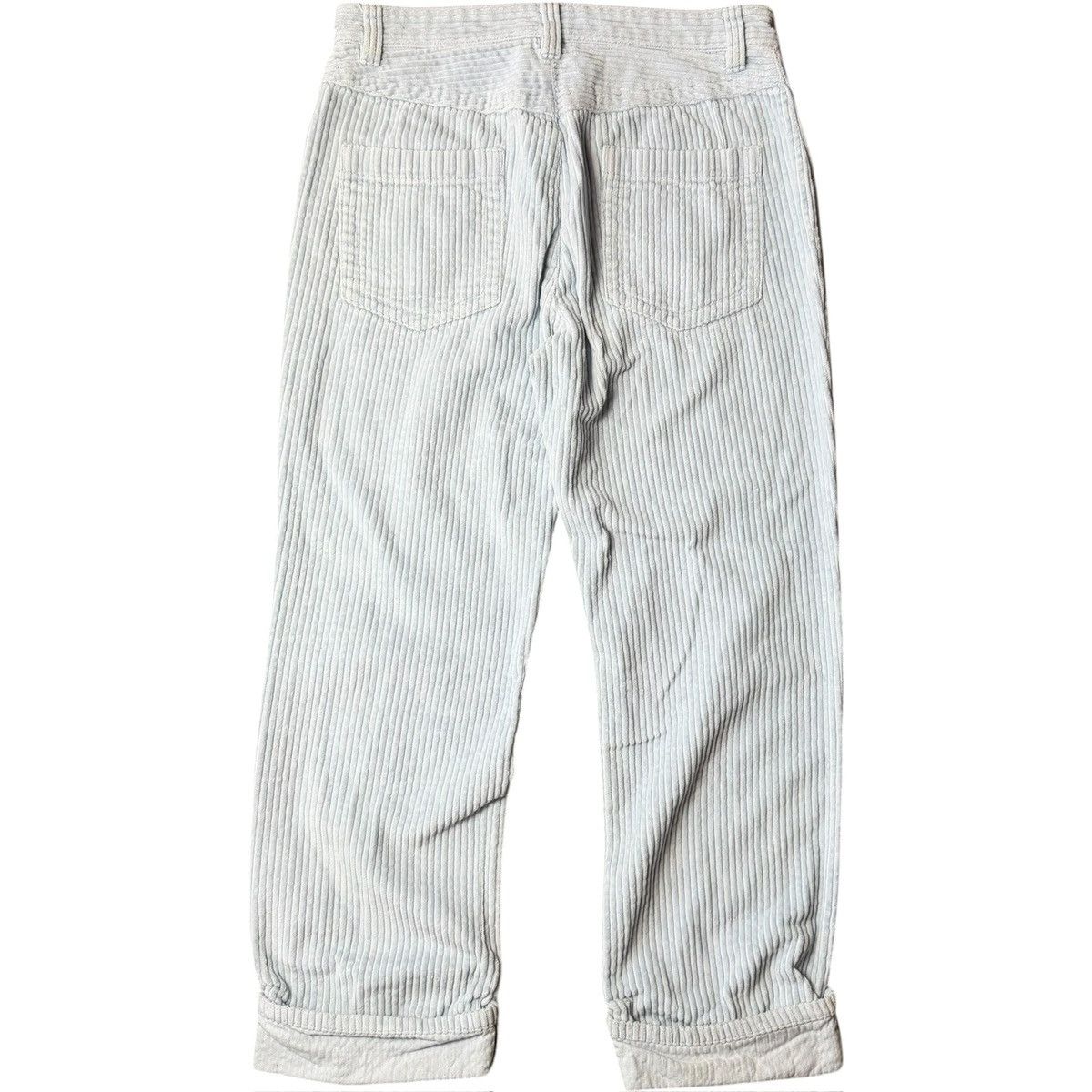 Coach Coach Ice Blue Corduroy Straight Leg Pants Size 28" / US 6 / IT 42 - 2 Thumbnail