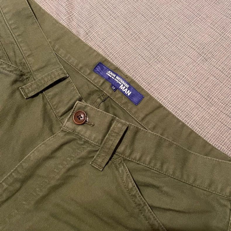 Junya Watanabe JUNYA WATANABE CDG Olive Casual Pants Size US 30 / EU 46 - 3 Thumbnail